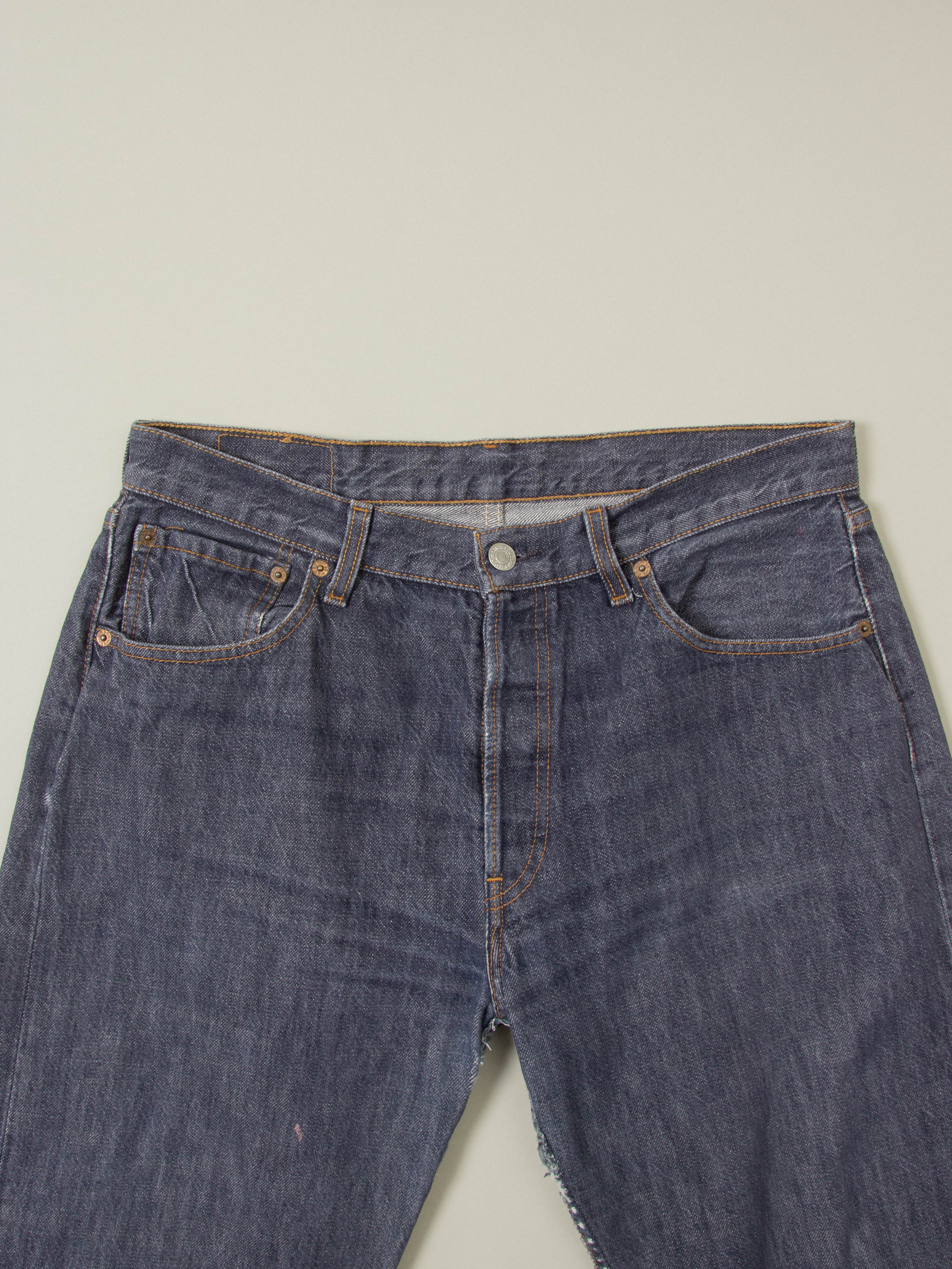 Vtg 1990s Levi's 501 Jeans (34x33) - Image 3