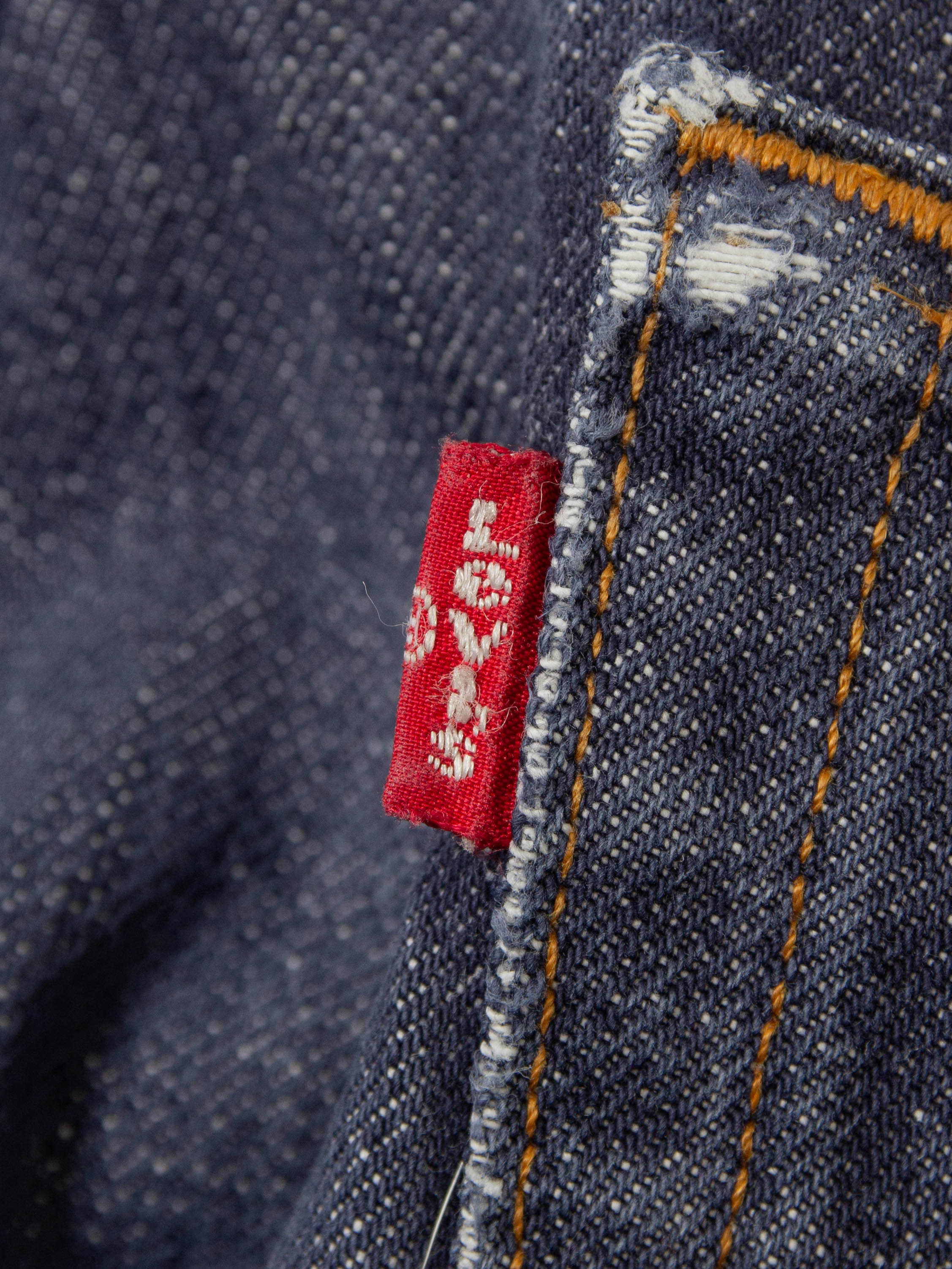 Vtg 1990s Levi's 501 Jeans (34x33) - Image 4