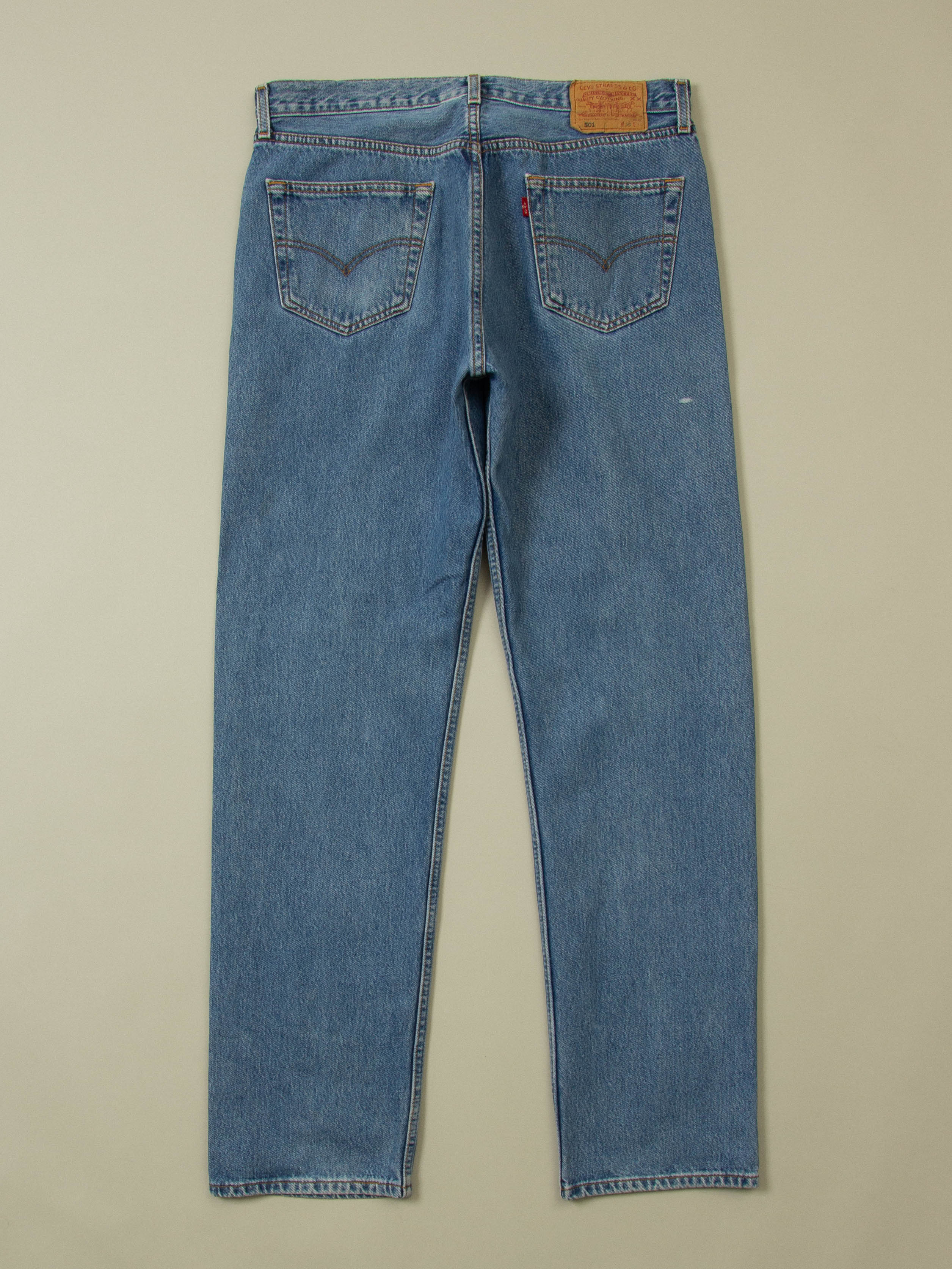 Vtg 1990s Levi's 501 Jeans (34x33) - Image 3