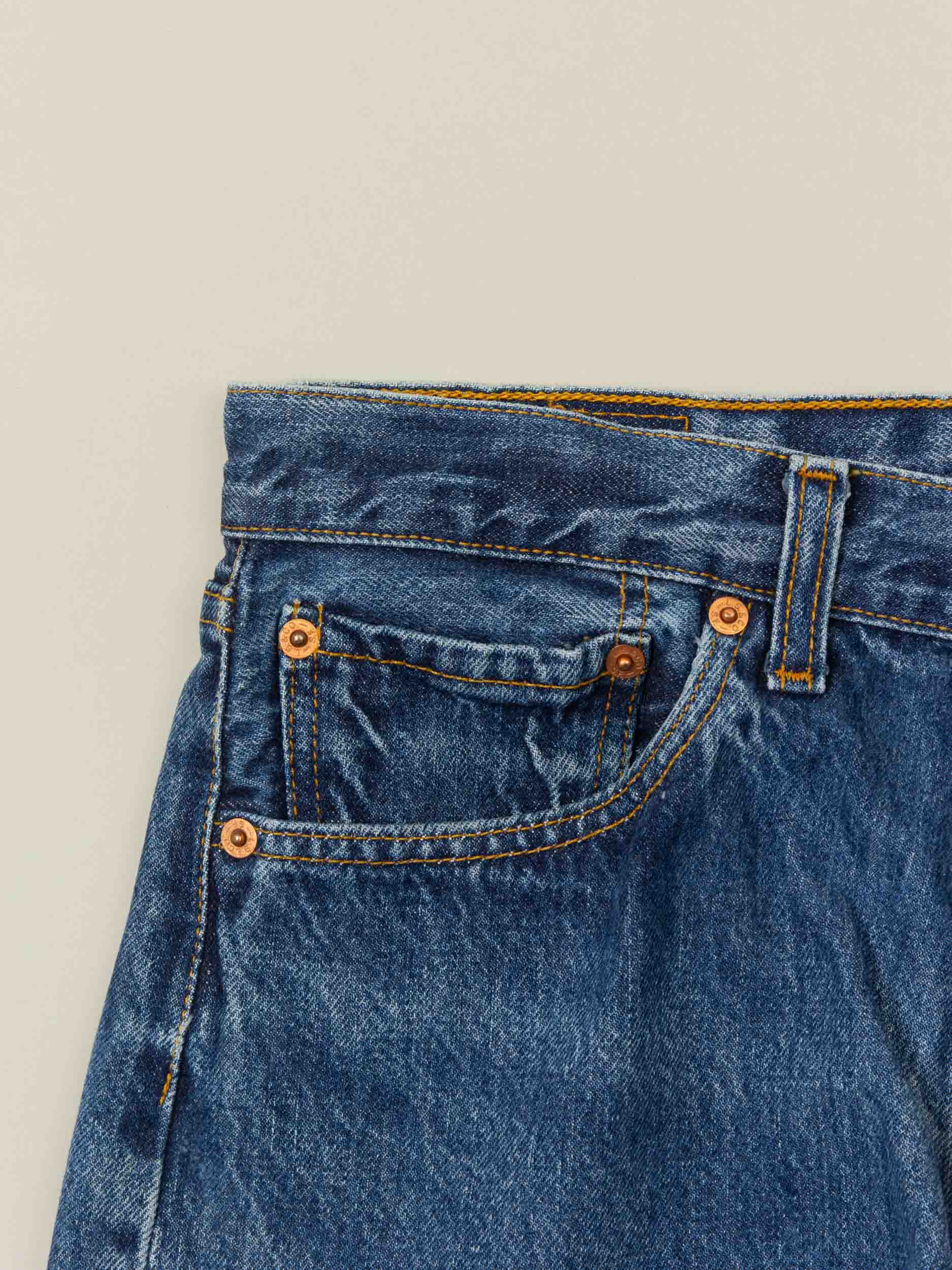 Vtg 1990s Levi's 501 Jeans – Made in Spain (30x26) - Image 4
