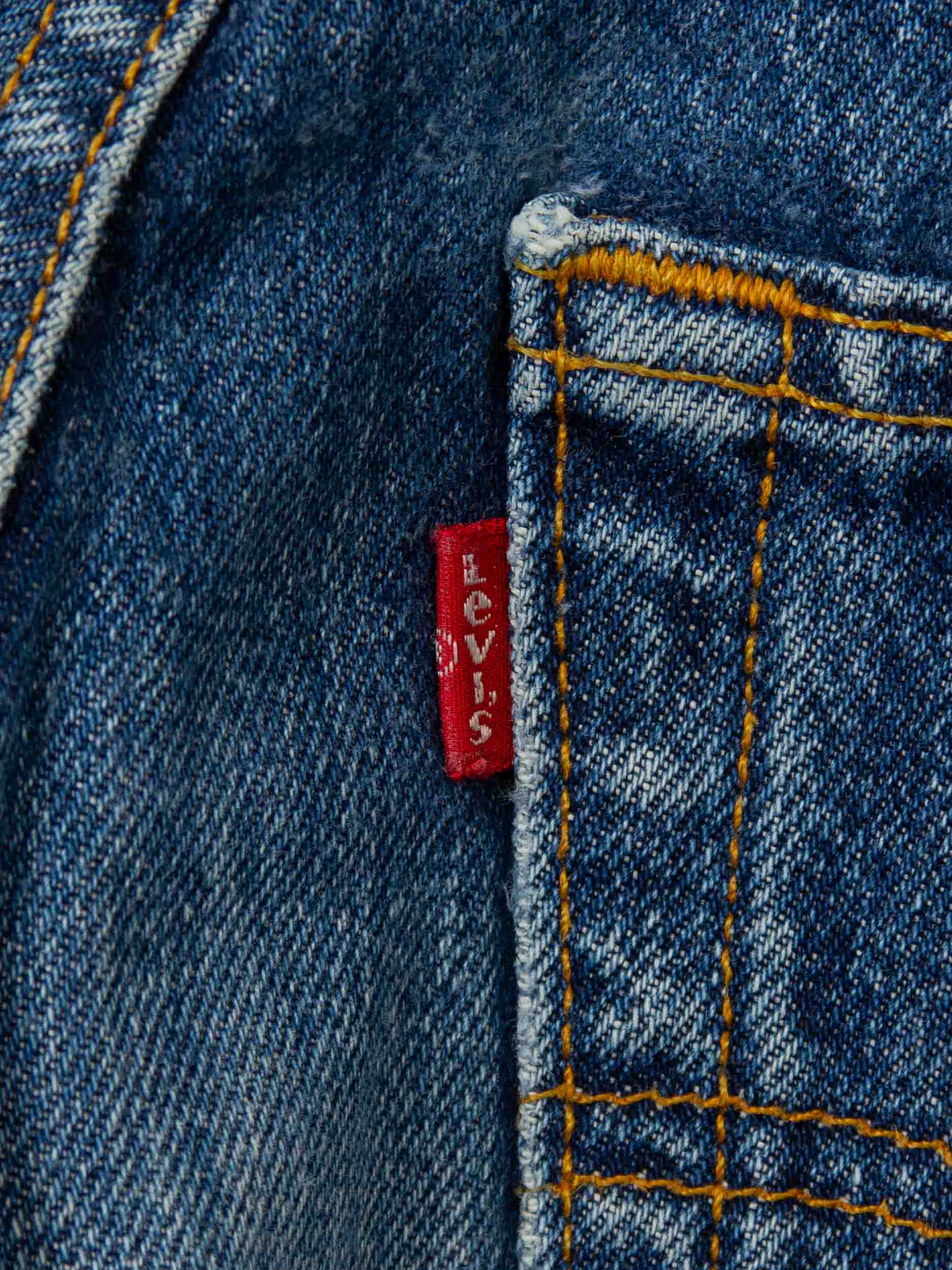 Vtg 1990s Levi's 501 Jeans – Made in Spain (30x26) - Image 5