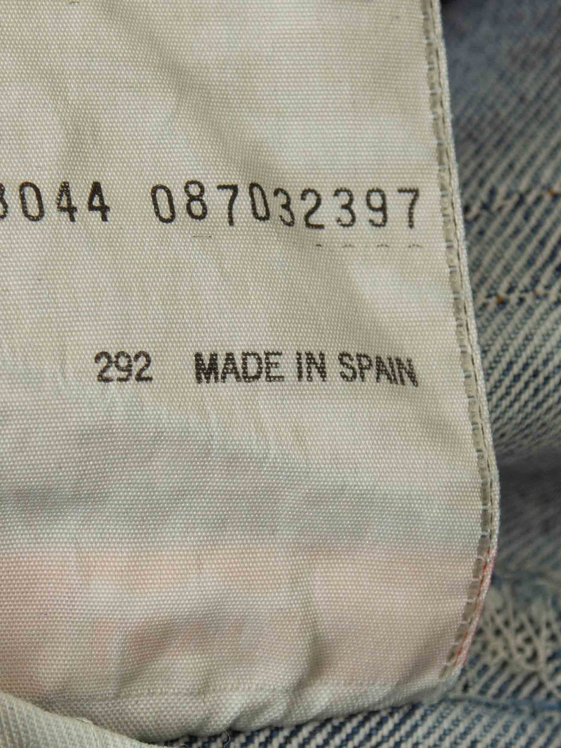 Vtg 1990s Levi's 501 Jeans – Made in Spain (30x26) - Image 8