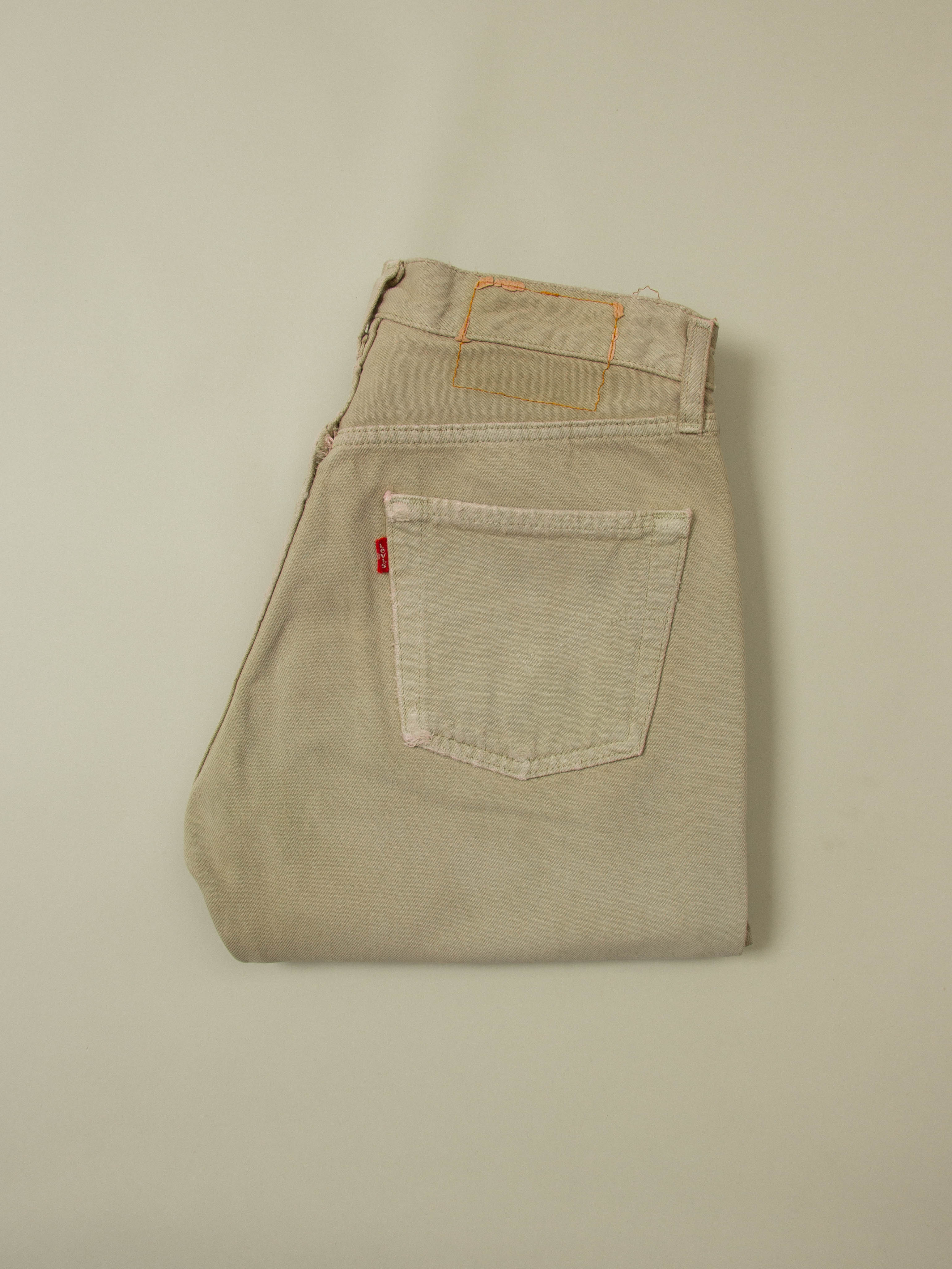 Vtg 1990s Levi's 501 Jeans - Made in Spain (30x33) - Image 8