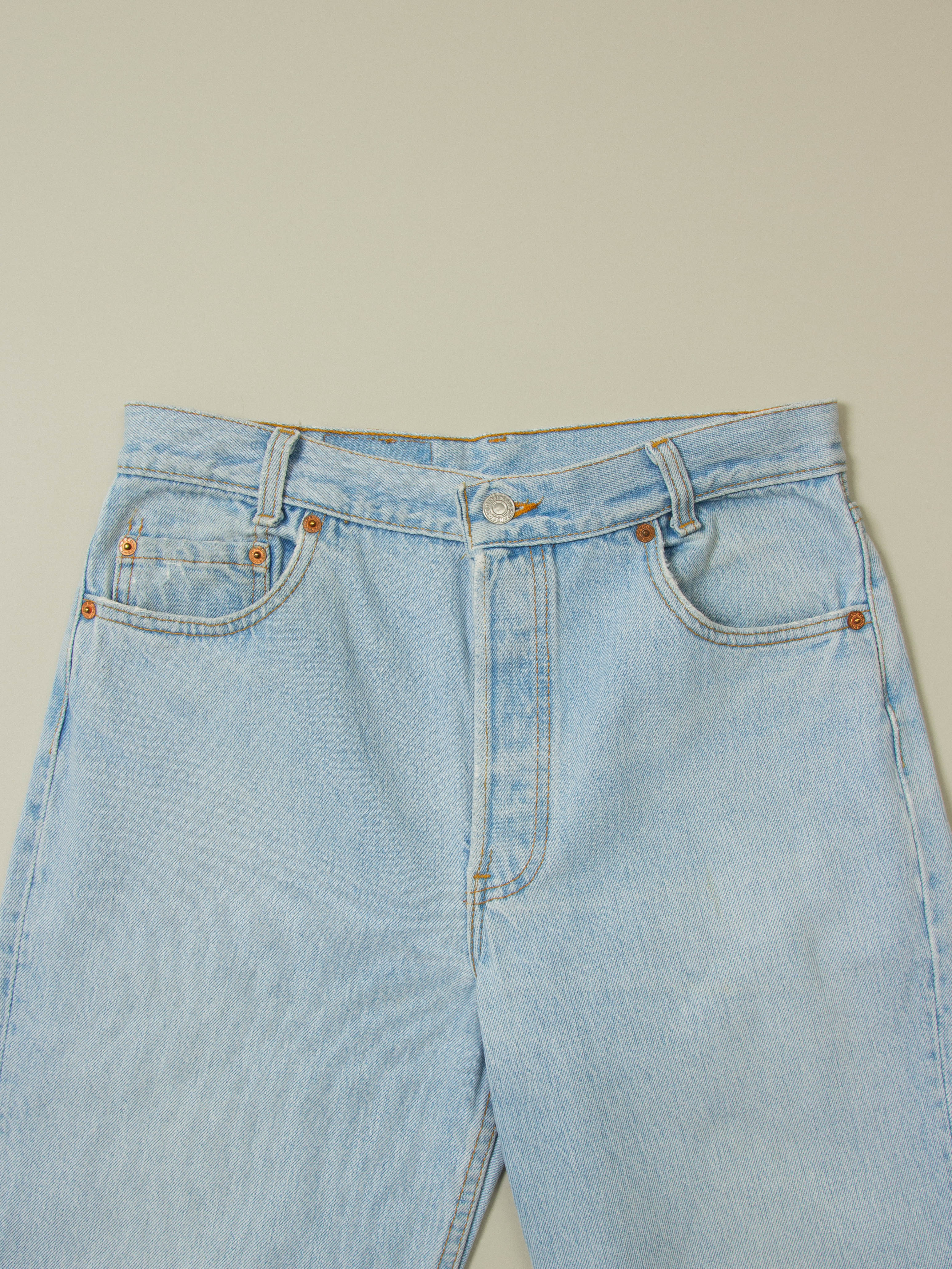 Vtg 1990s Levi's 501 Jeans - Made in USA (30x28) - Image 3