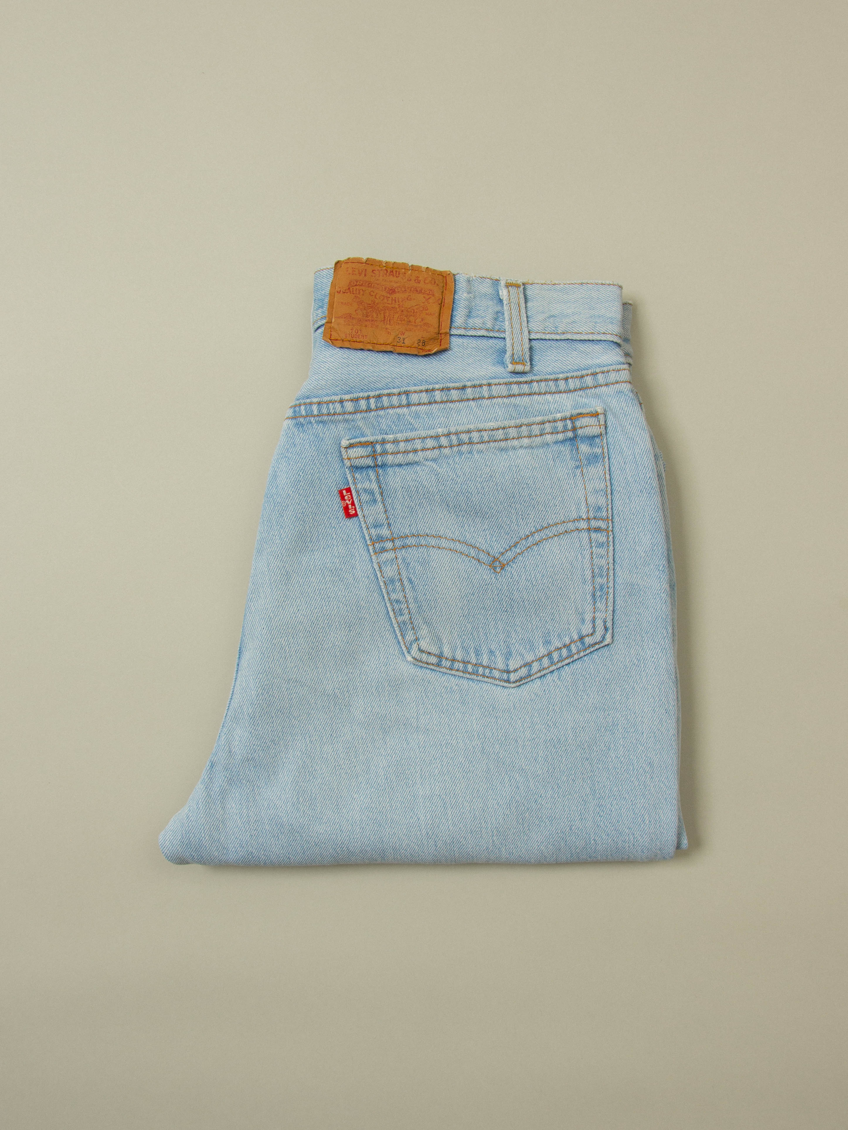 Vtg 1990s Levi's 501 Jeans - Made in USA (30x28) - Image 6