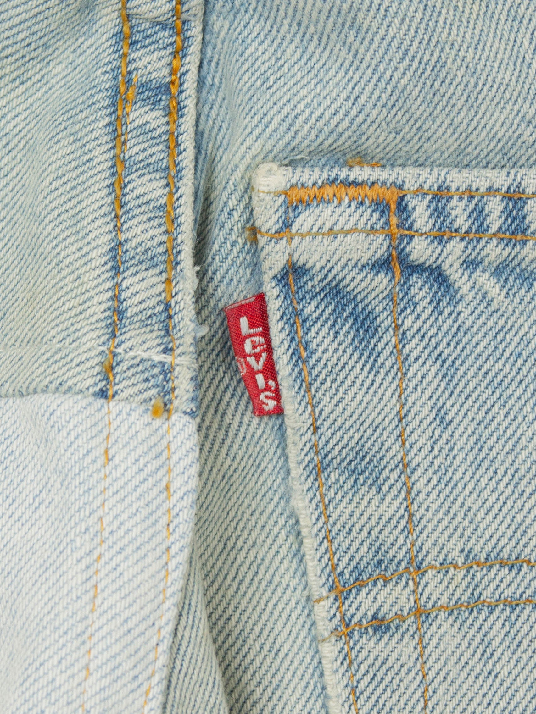 Vtg 1990s Levi's 501 Jeans - Made in USA (30x33) - Image 5