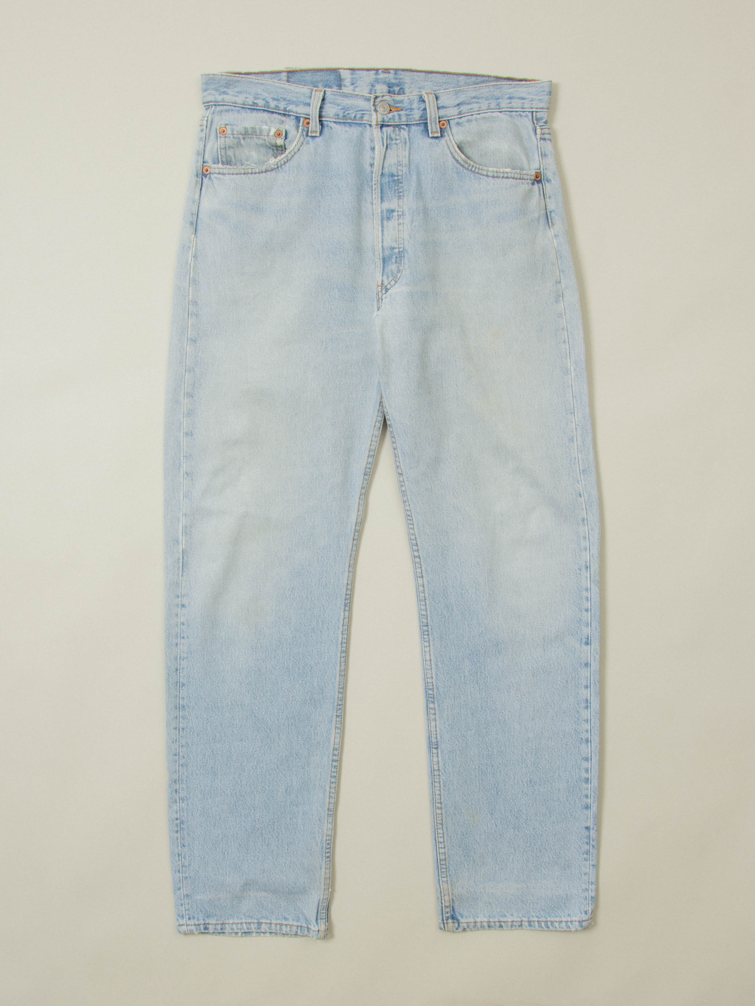 Vtg 1990s Levi's 501 Jeans - Made in USA (34x32)
