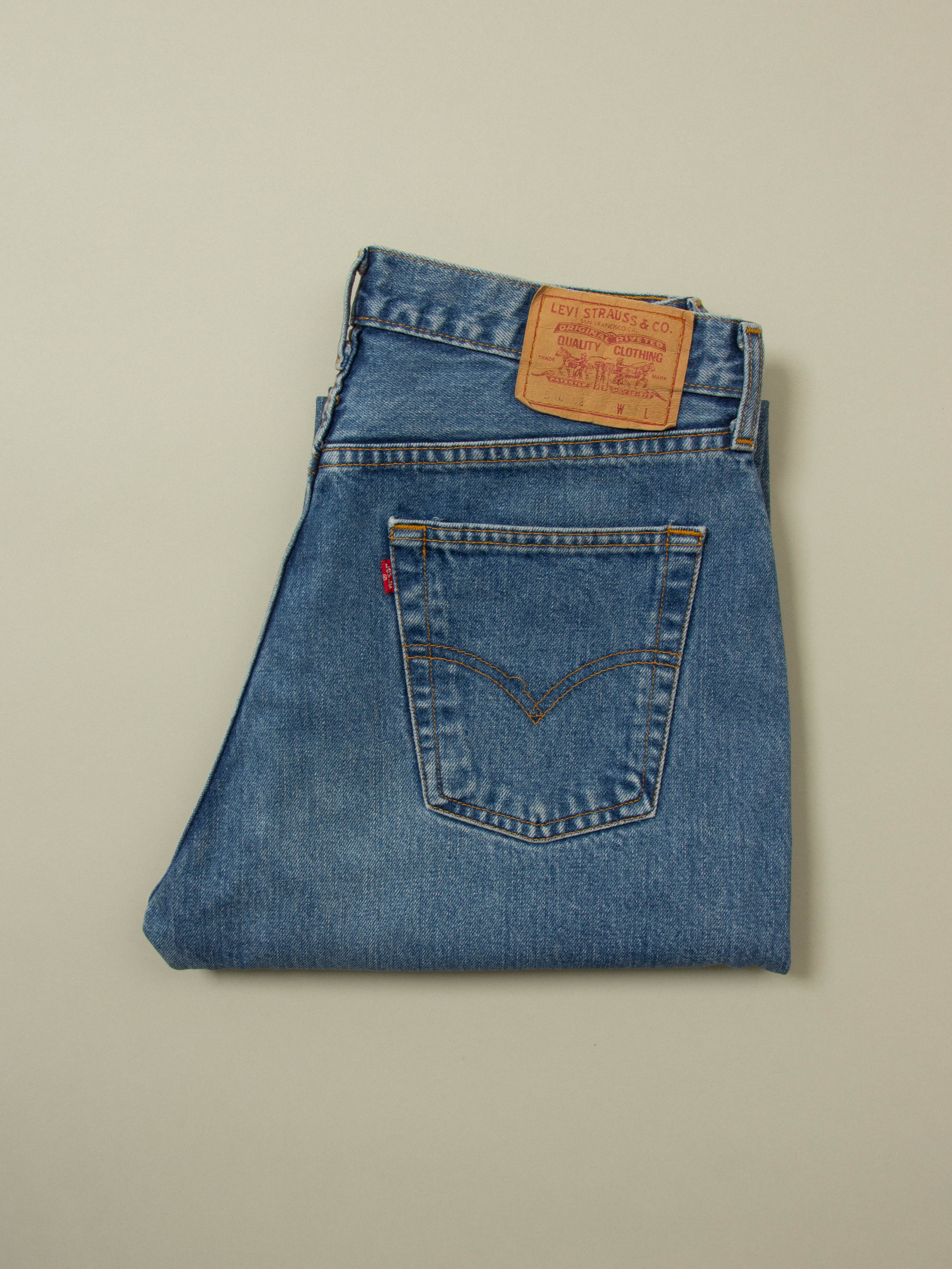 Vtg 1990s Levi's 510 Jeans - Made in UK (32x28) - Image 8
