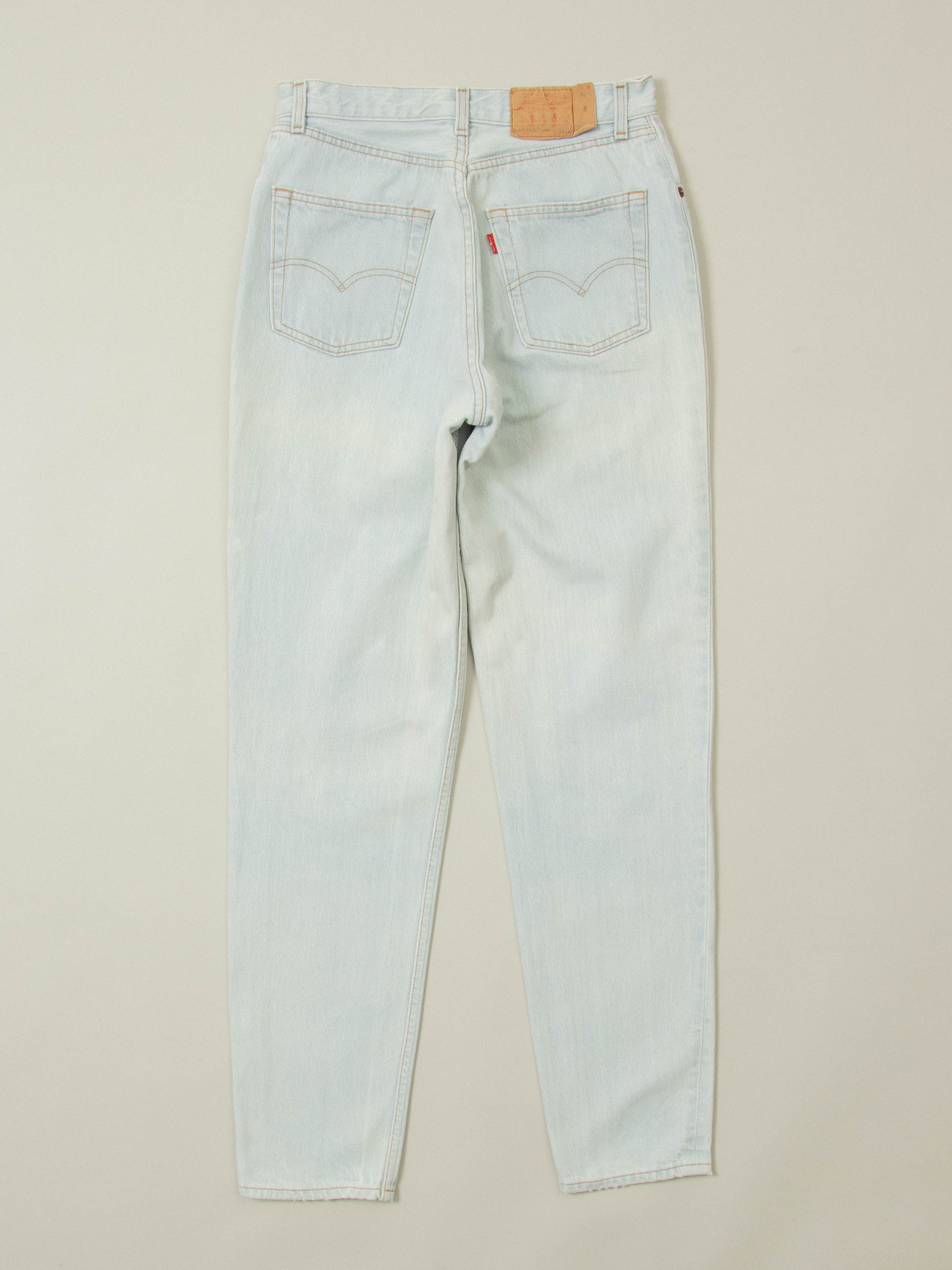 Vtg 1990s Levi's 901 Jeans - Made in France (28x32) - Image 2