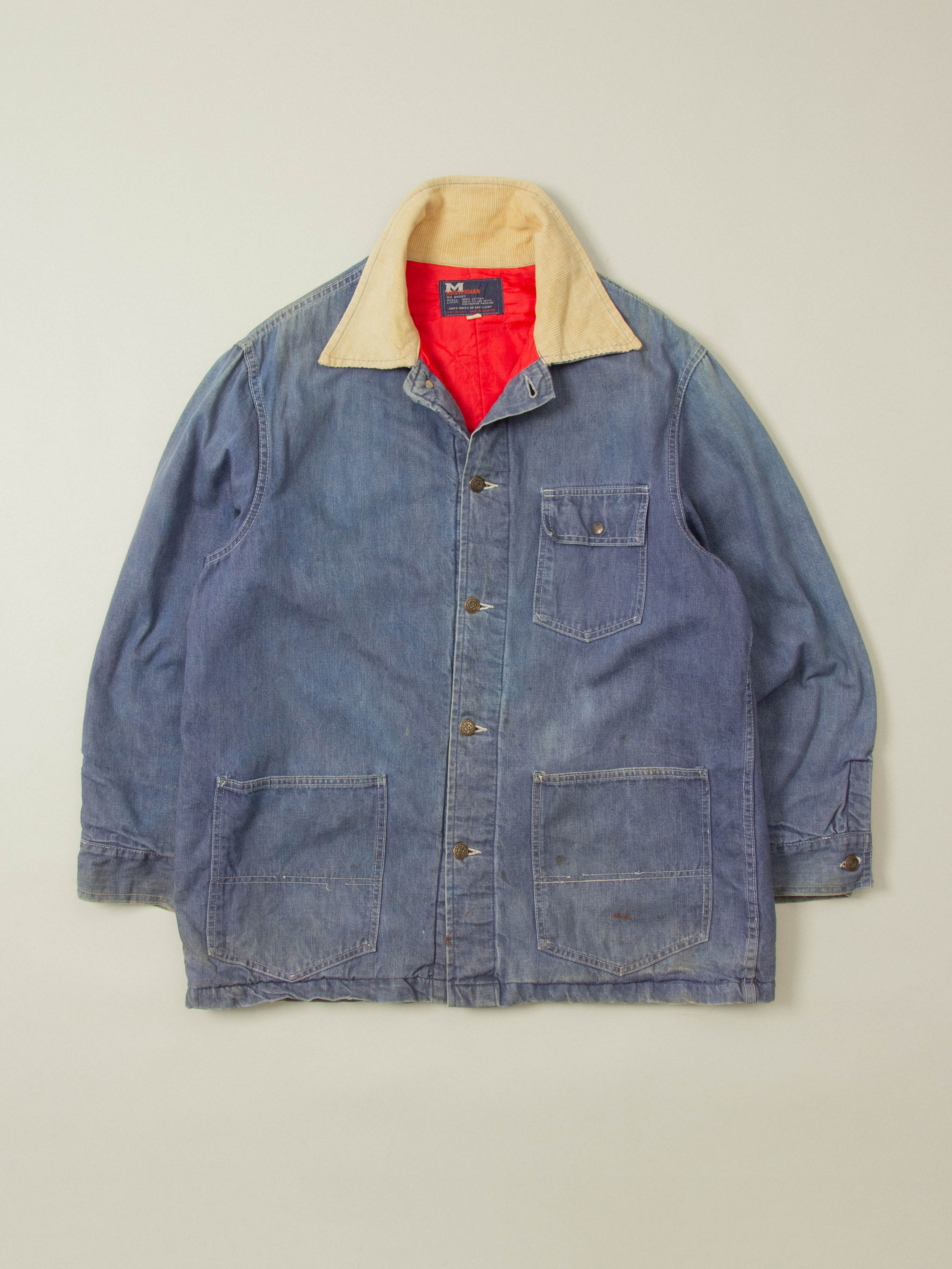Vtg 1990s 'Masterman' Loco Chore Jacket (L)