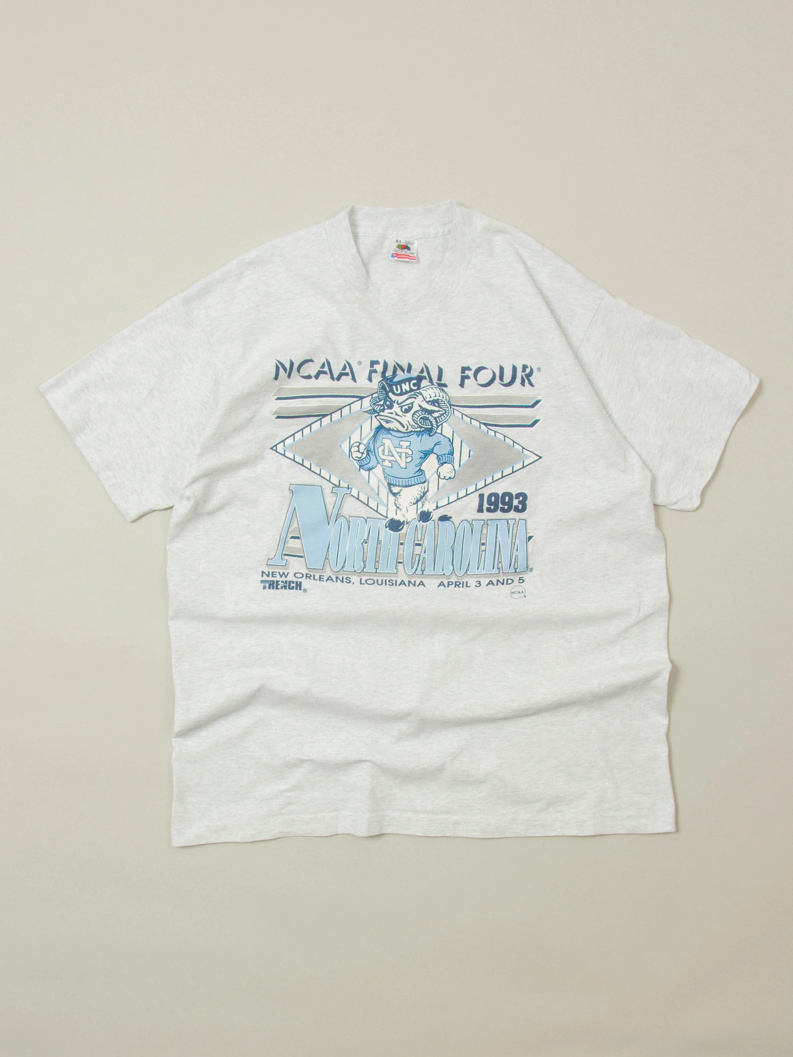 Vtg 1990s NCAA 'Final Four' Playoffs Single Stitch Tee - Made in USA (XL)