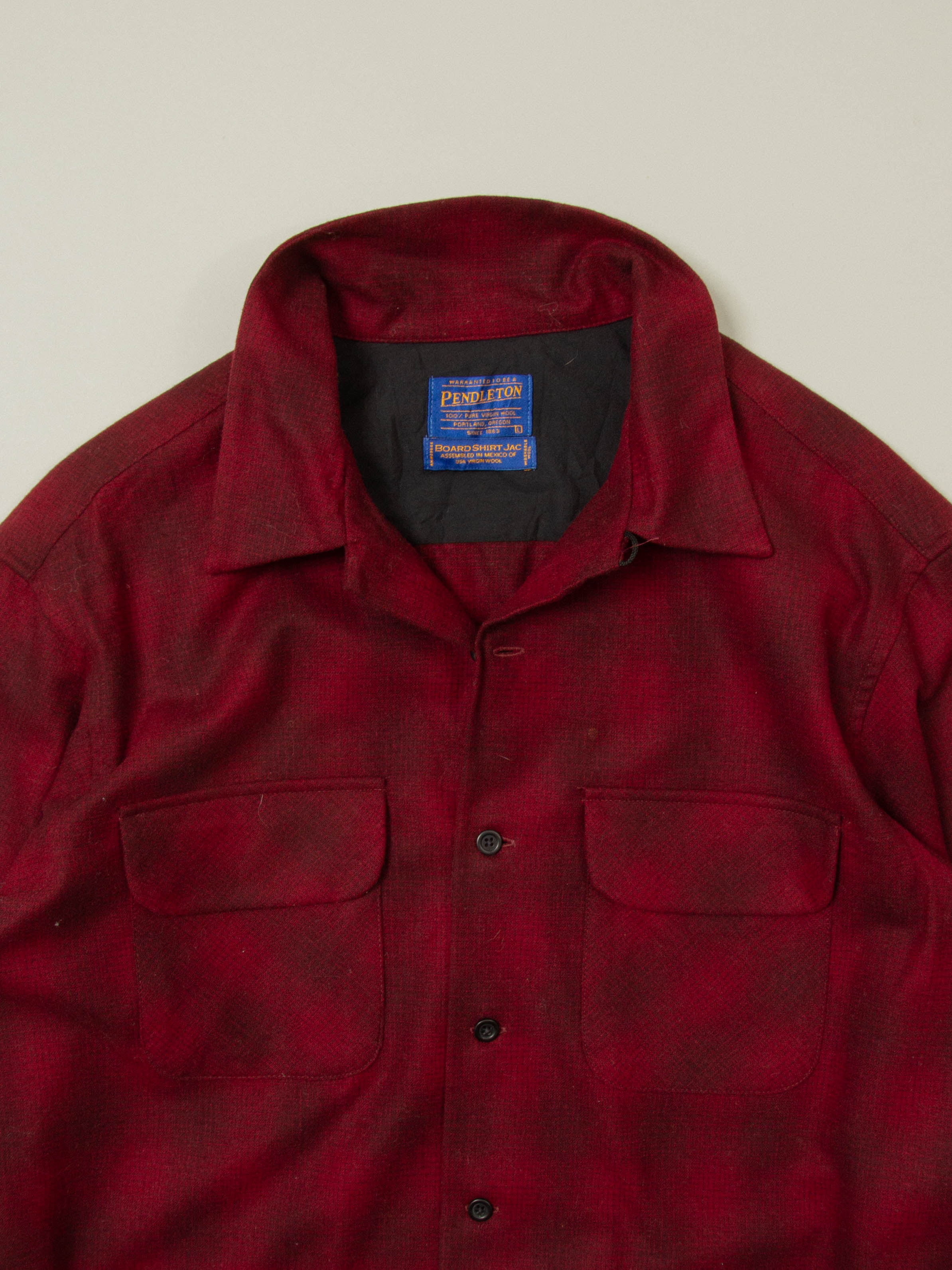Vtg 1990s Pendleton Wool Shirt (L) - Image 5