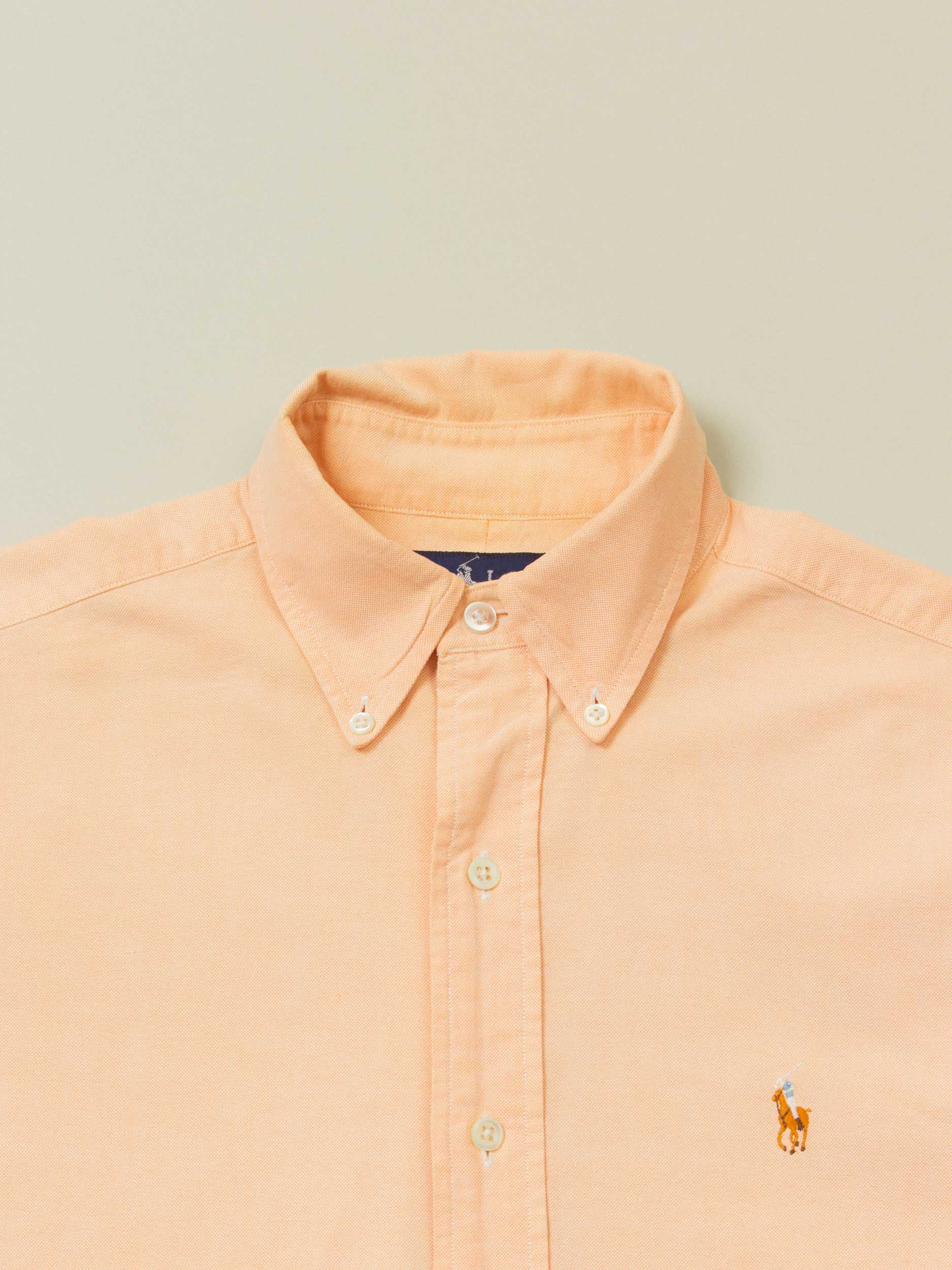 Vtg 1990s Ralph Lauren Button Down Shirt (M) - Image 2
