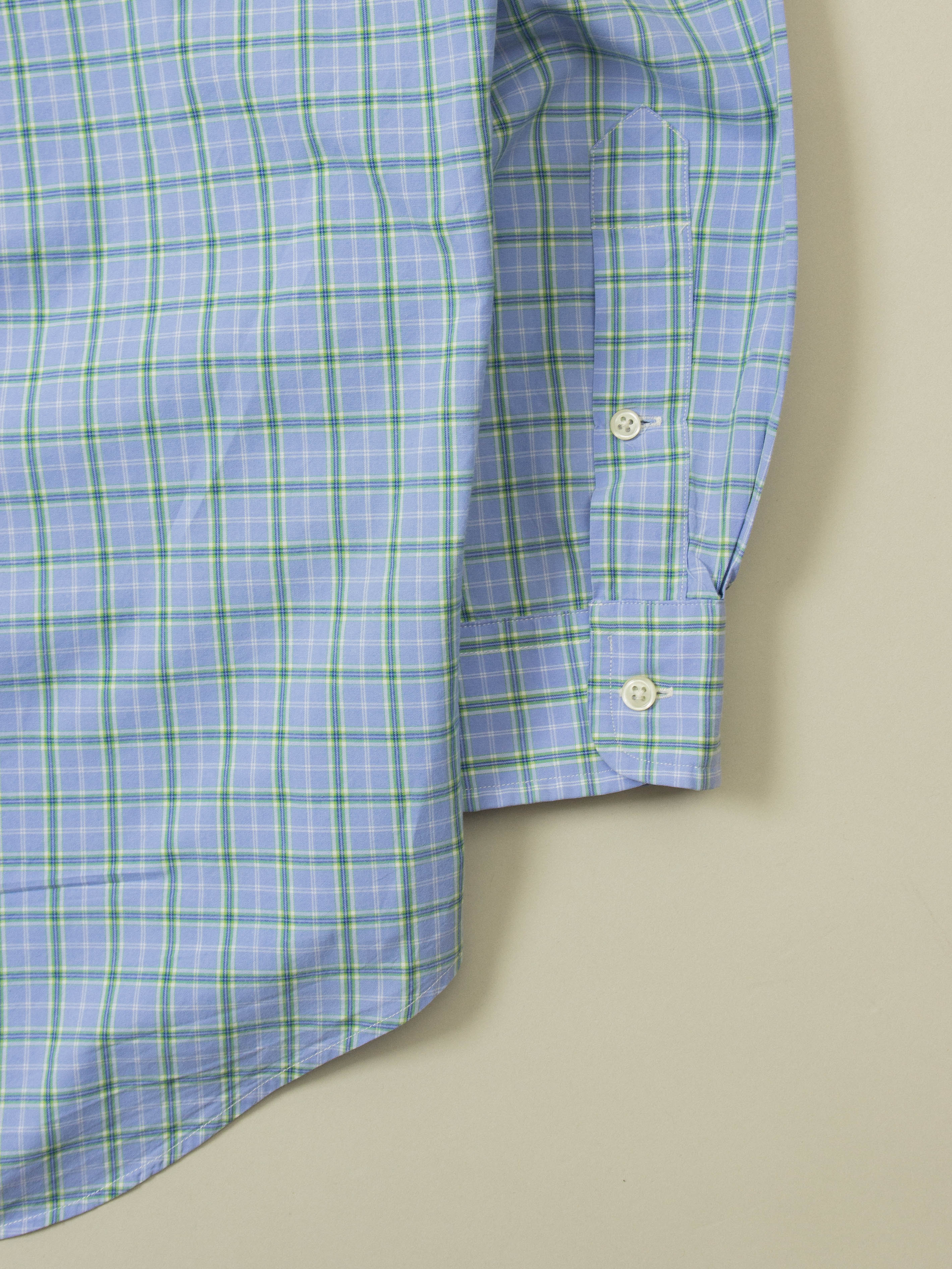 Vtg 1990s Ralph Lauren Checkered Button Down Shirt (M/L) - Image 4