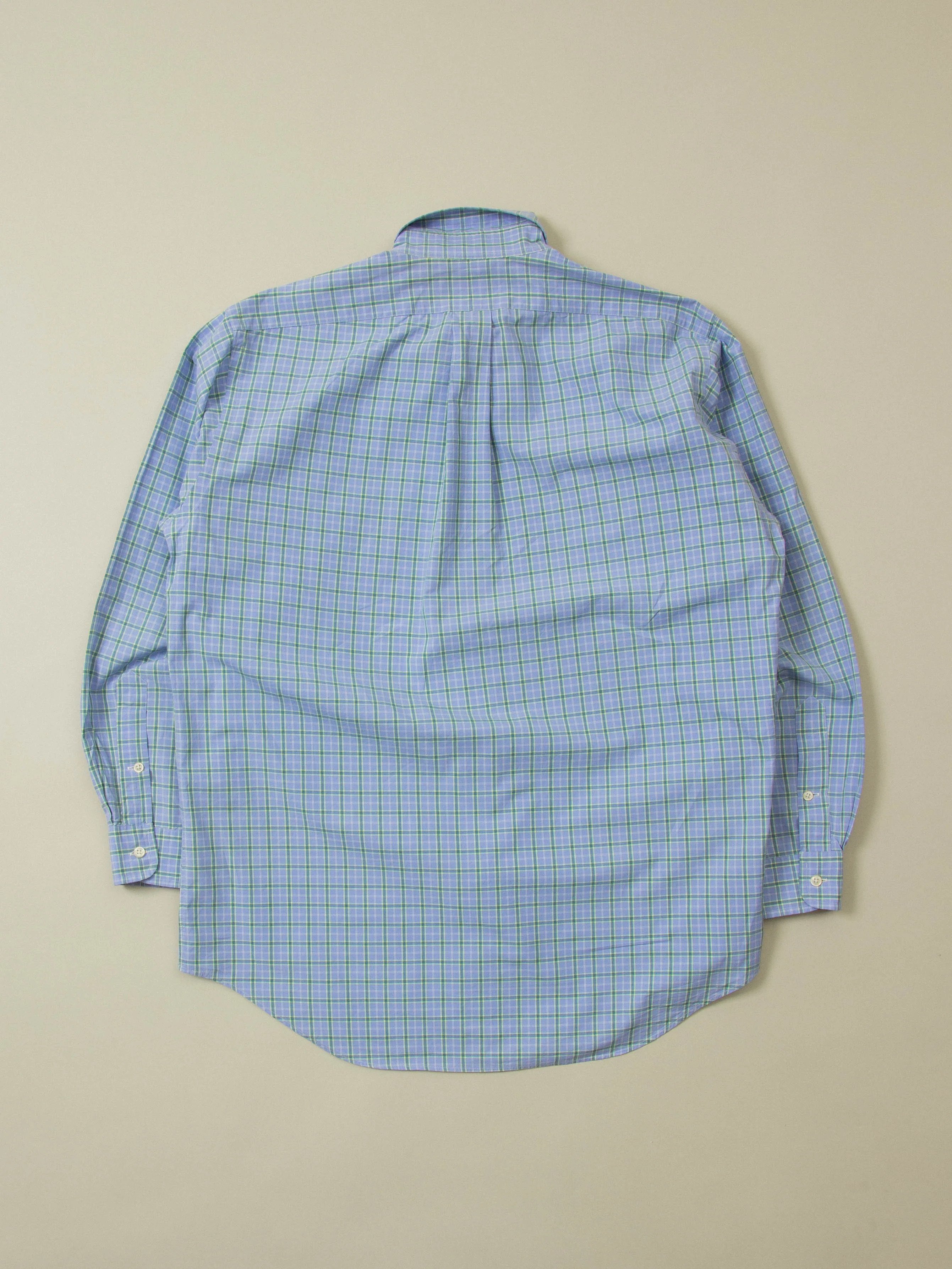 Vtg 1990s Ralph Lauren Checkered Button Down Shirt (M/L) - Image 5