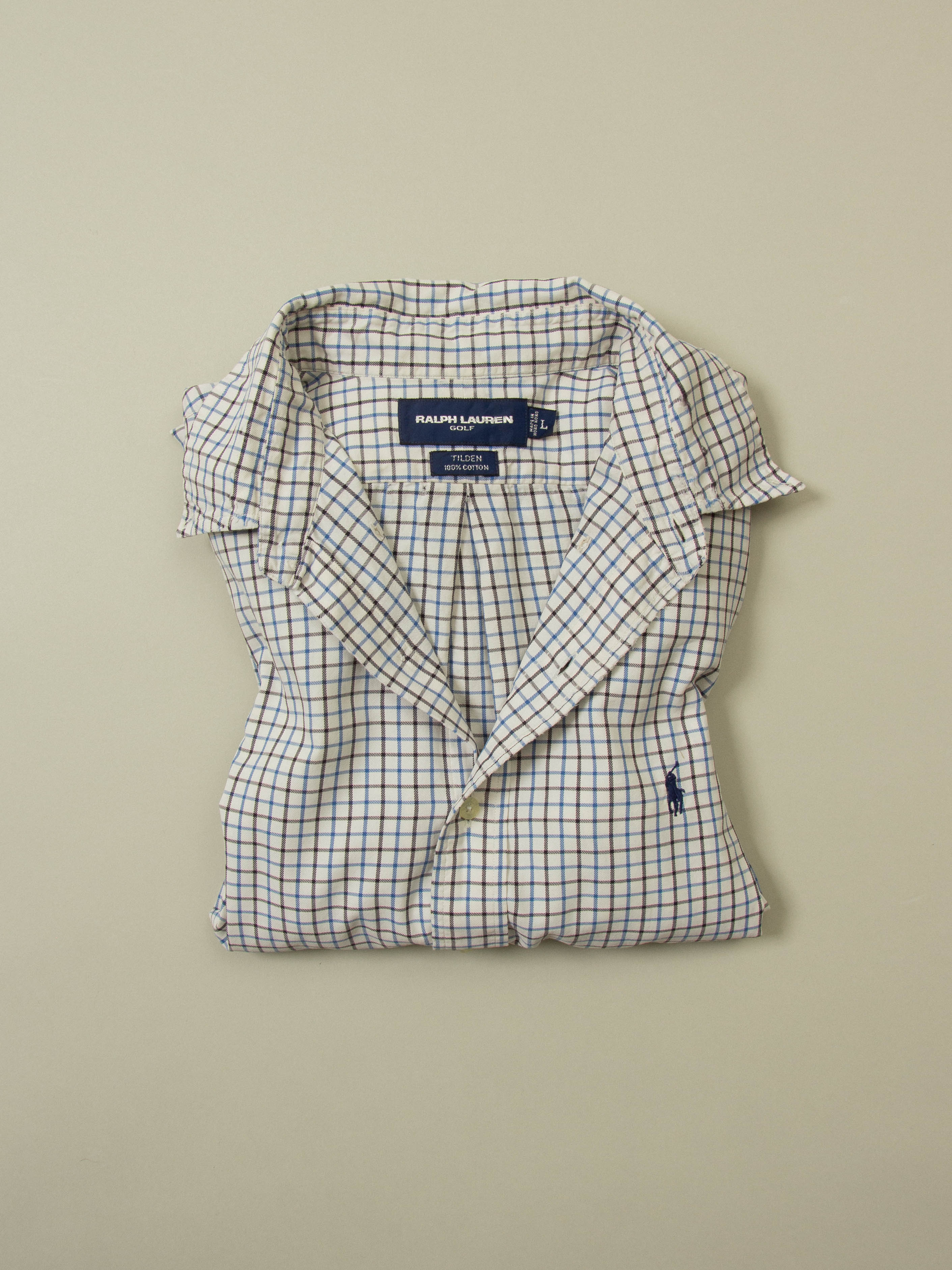 Vtg 1990s Ralph Lauren 'Golf' Shirt (L) - Image 6