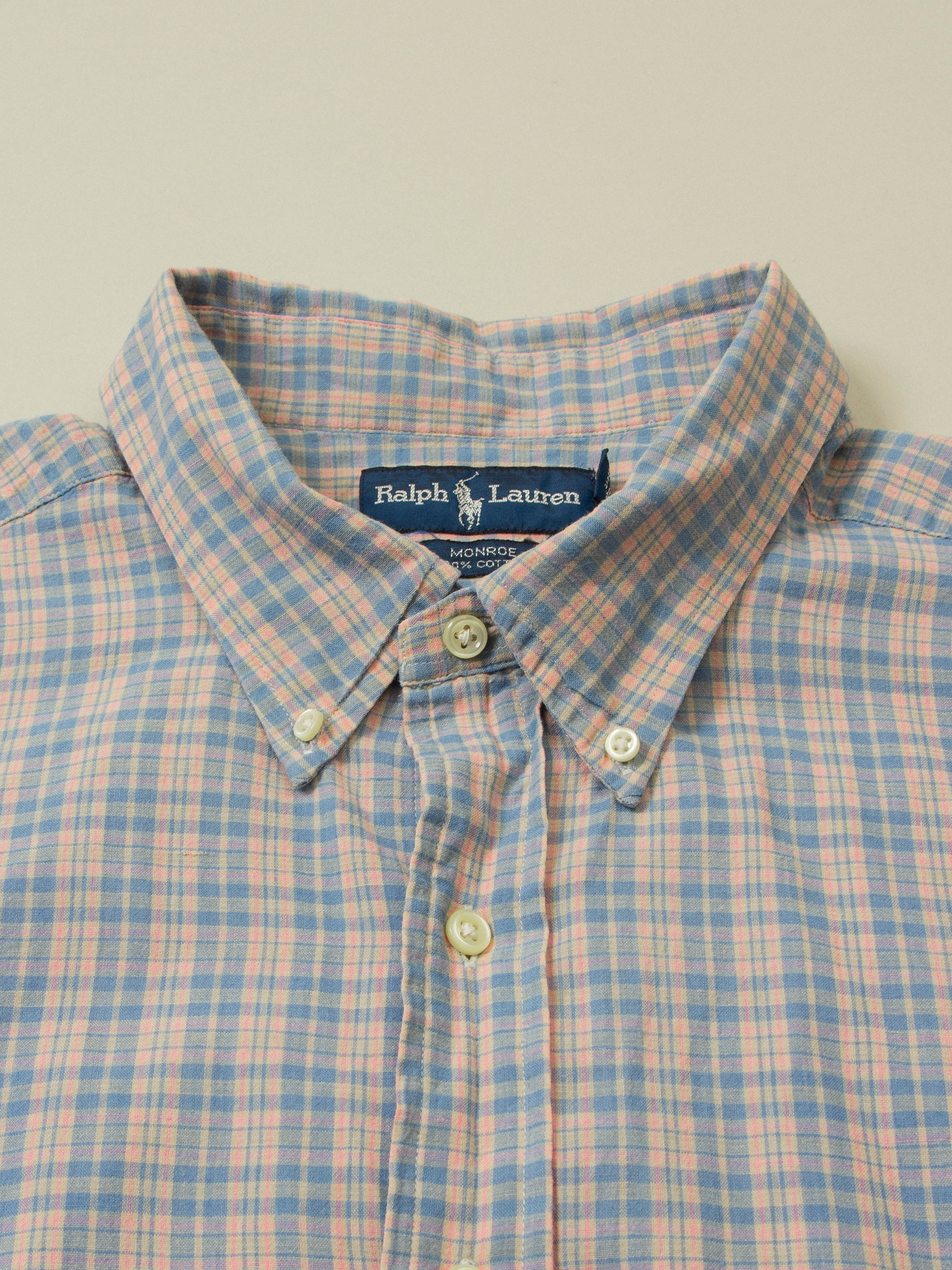 Vtg 1990s Ralph Lauren Shirt (XXL) - Image 2