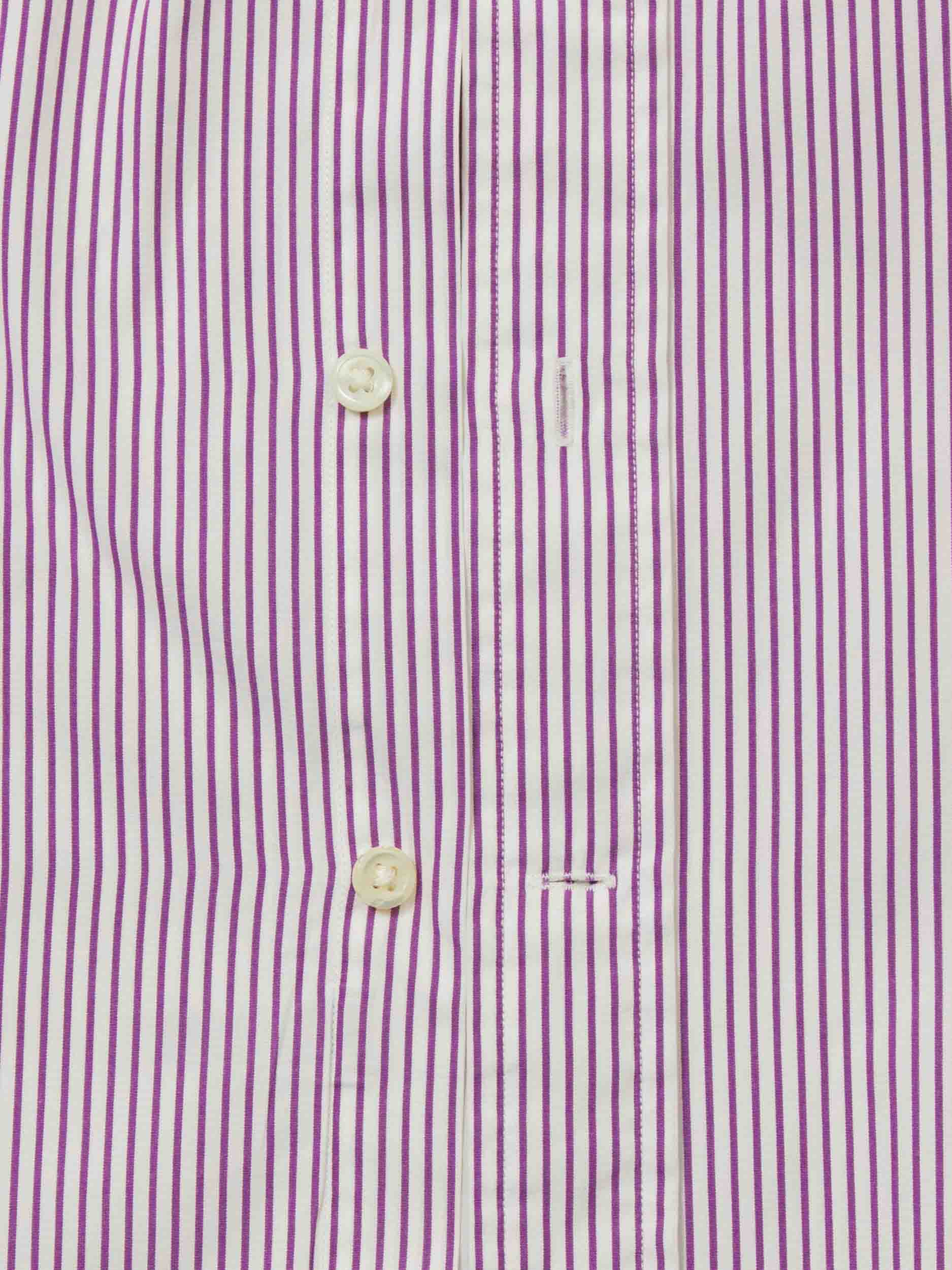Vtg 1990s Ralph Lauren Striped Shirt (S/M) - Image 3