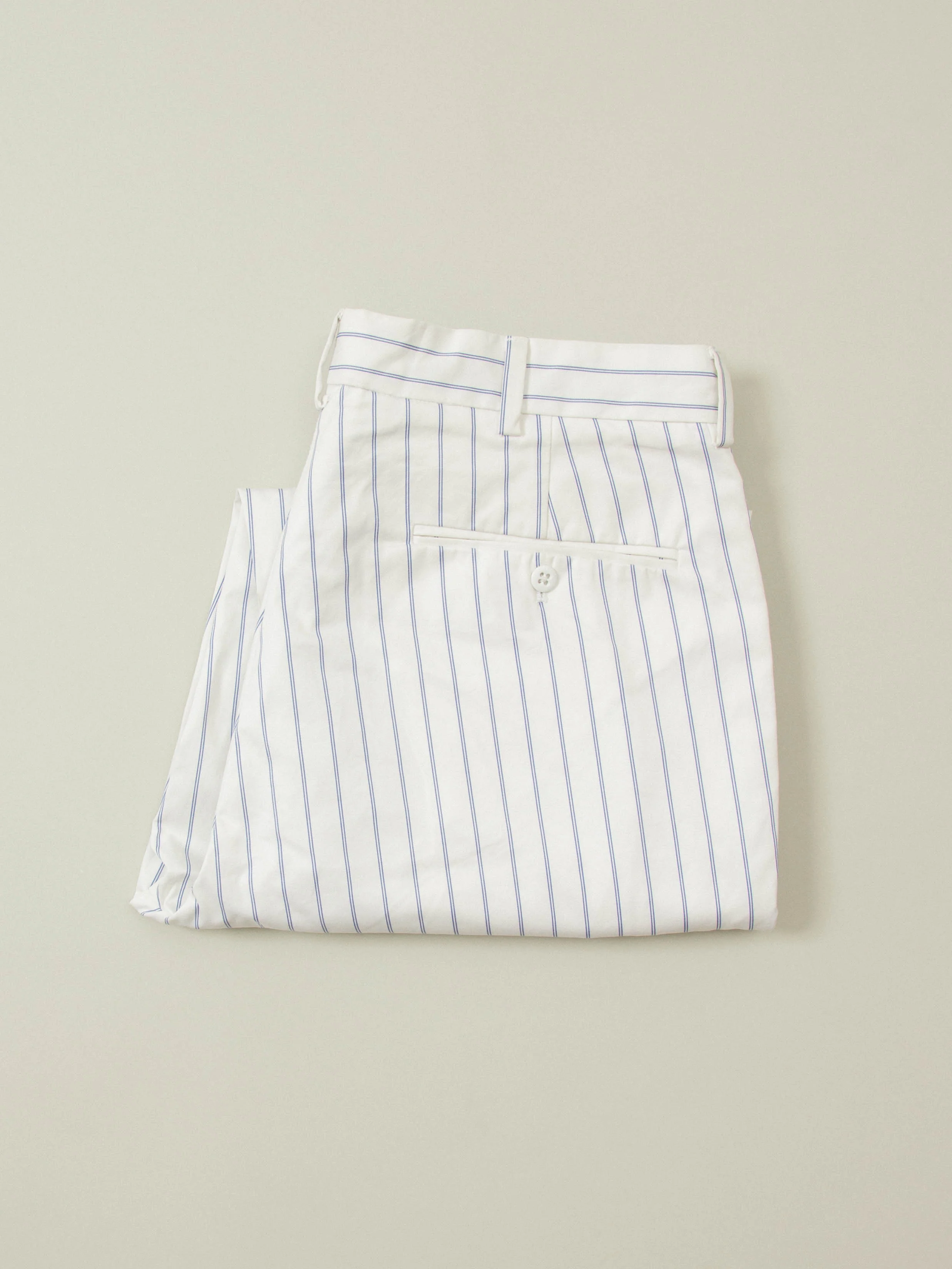 Vtg 1990s Ralph Lauren Striped Trousers (36x32) - Image 8
