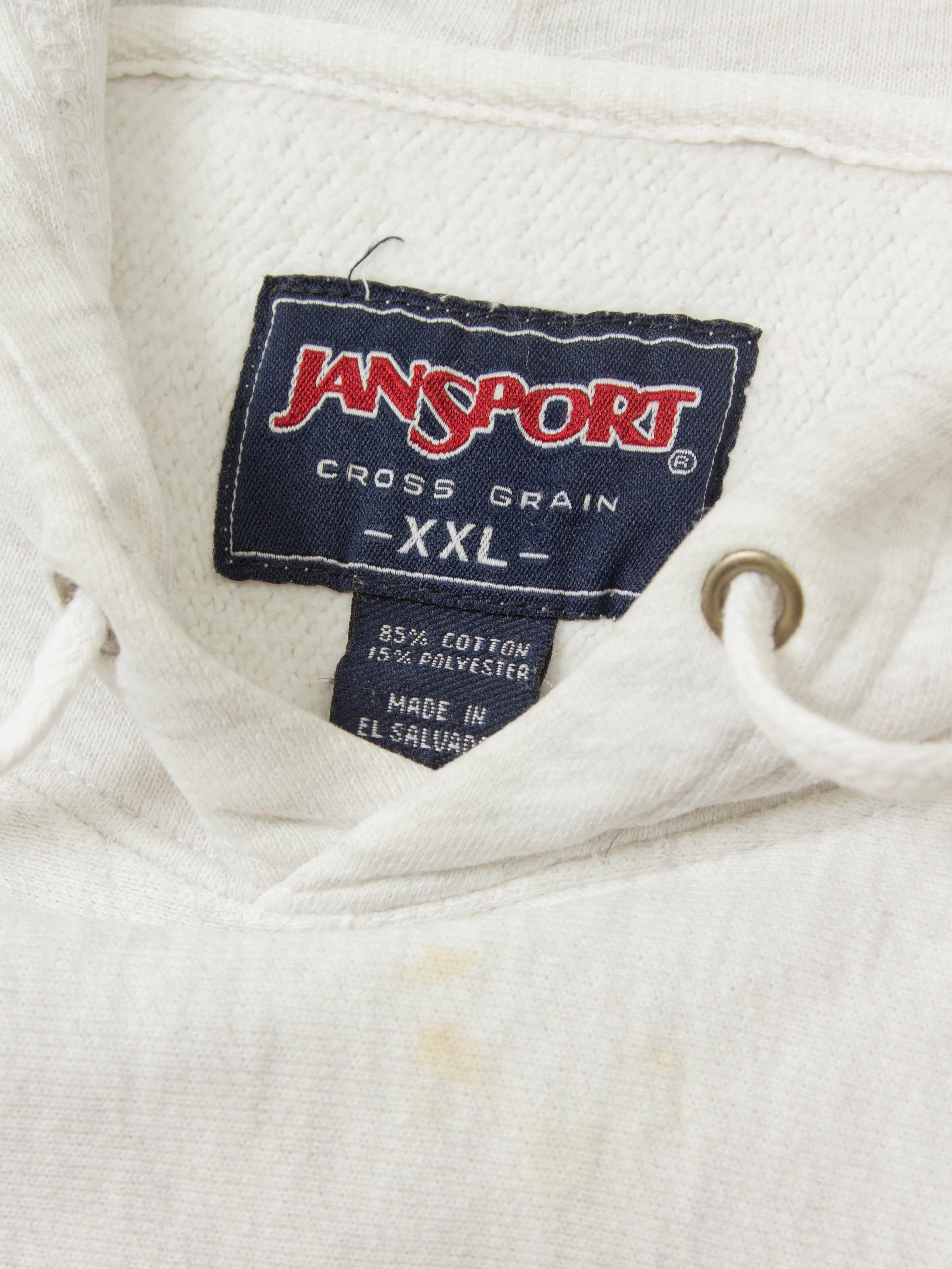 Vtg 1990s Reverse Weave University Hoodie (XXL) - Image 2