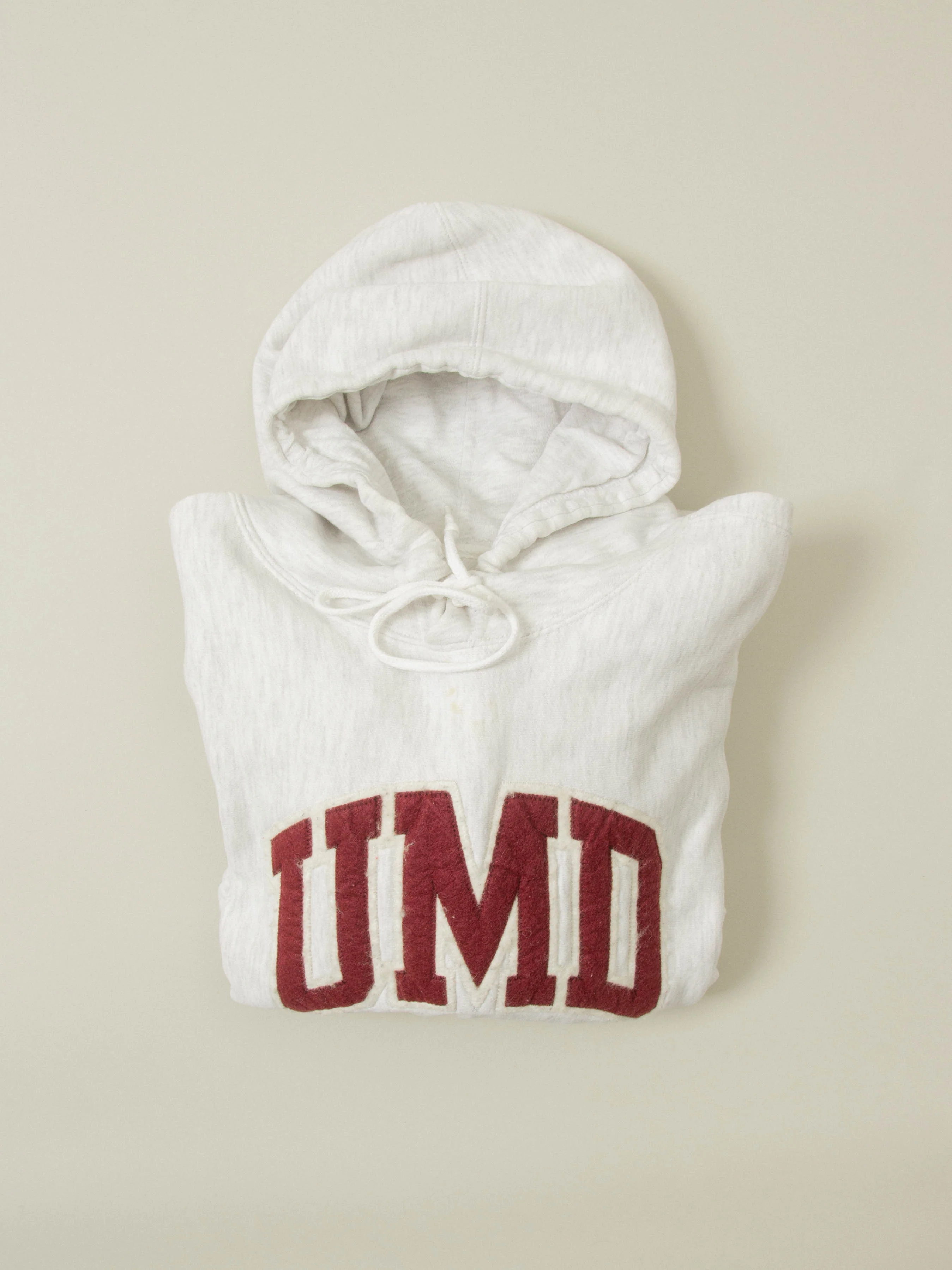 Vtg 1990s Reverse Weave University Hoodie (XXL) - Image 6