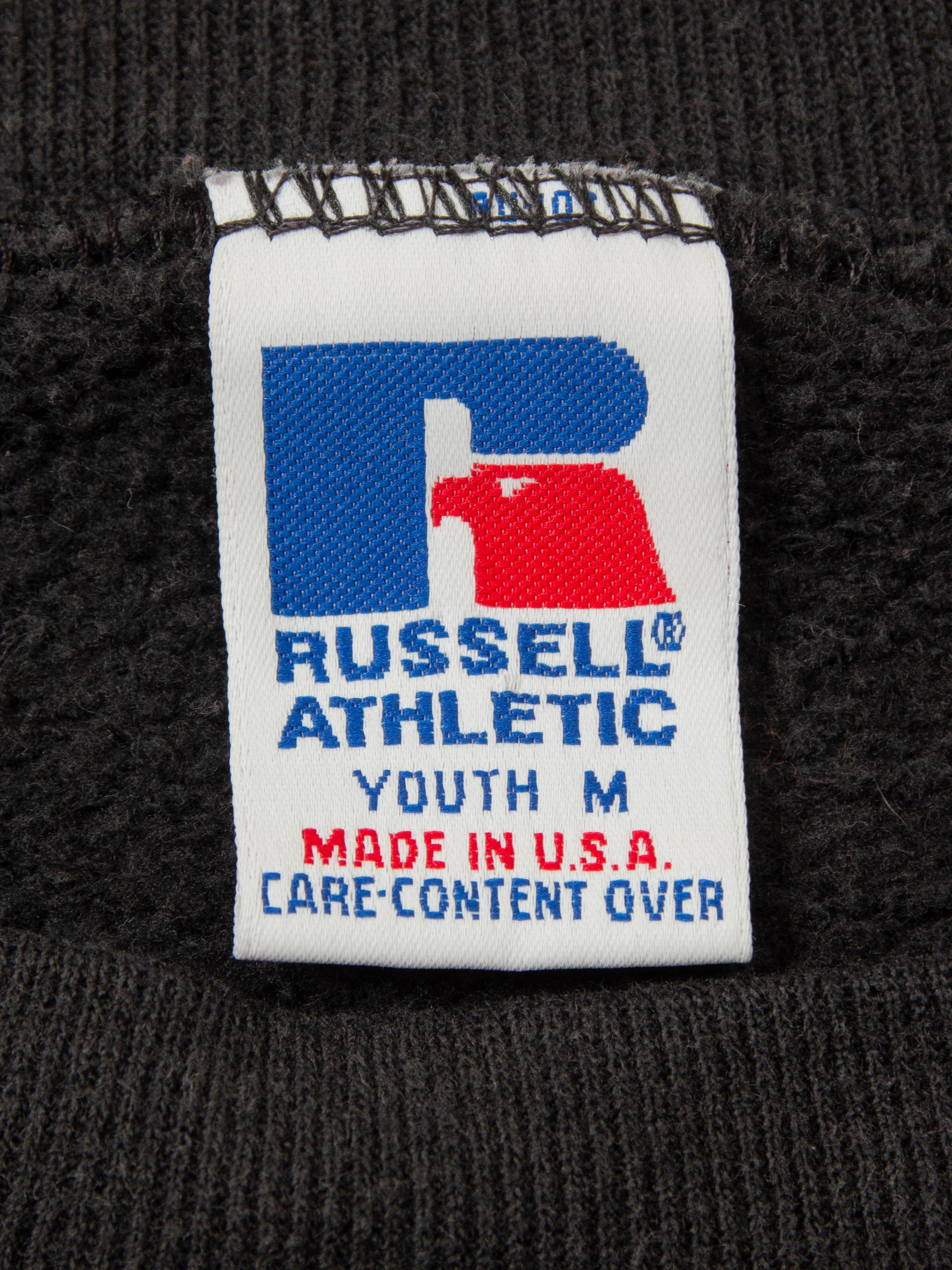 Vtg 1990s Russell Athletic San Diego Sweatshirt - Made in USA (XS) - Image 2