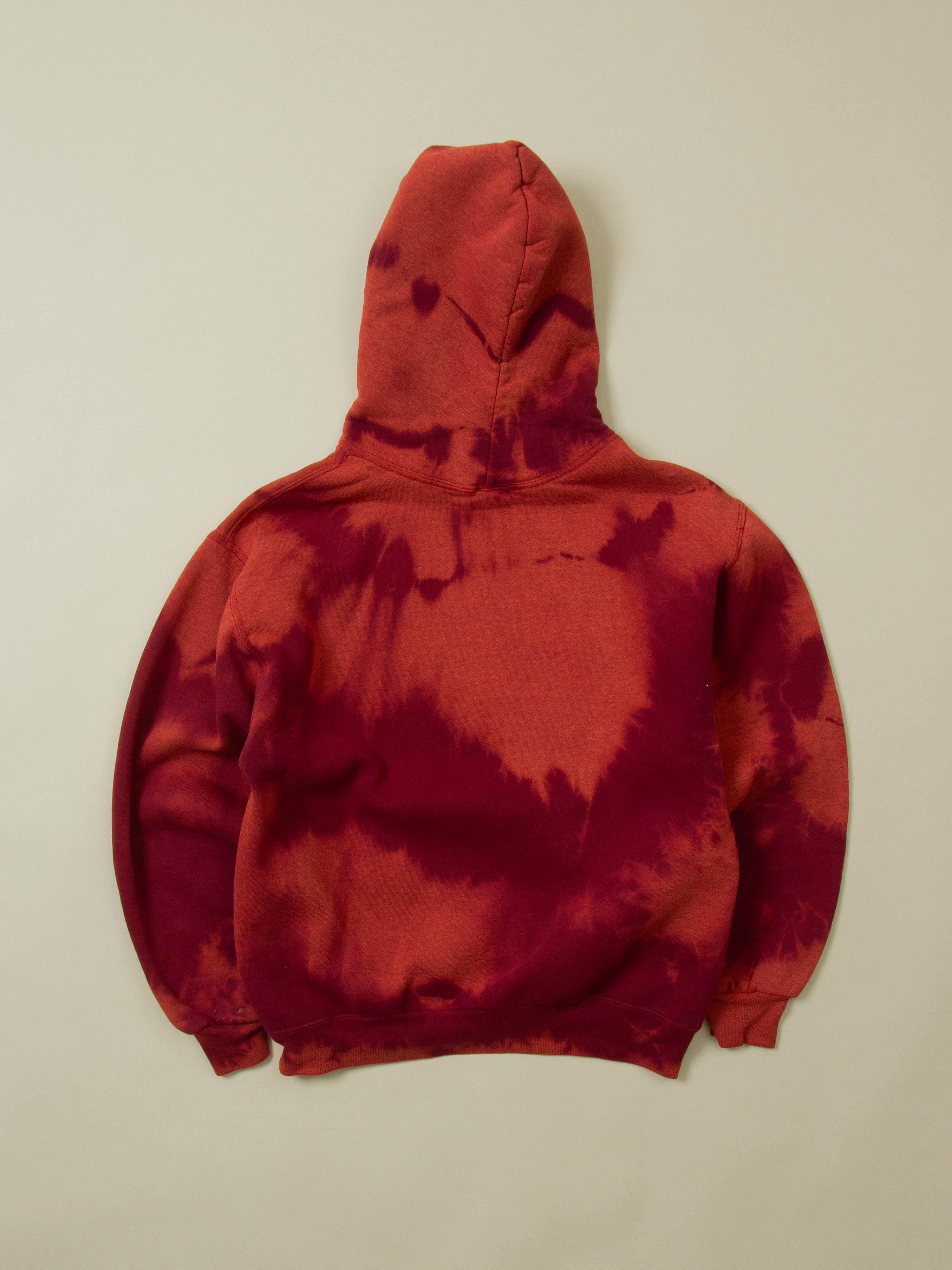 Vtg 1990s Russell Athletic Tie-Dye Hoodie - Made in USA (M) - Image 3