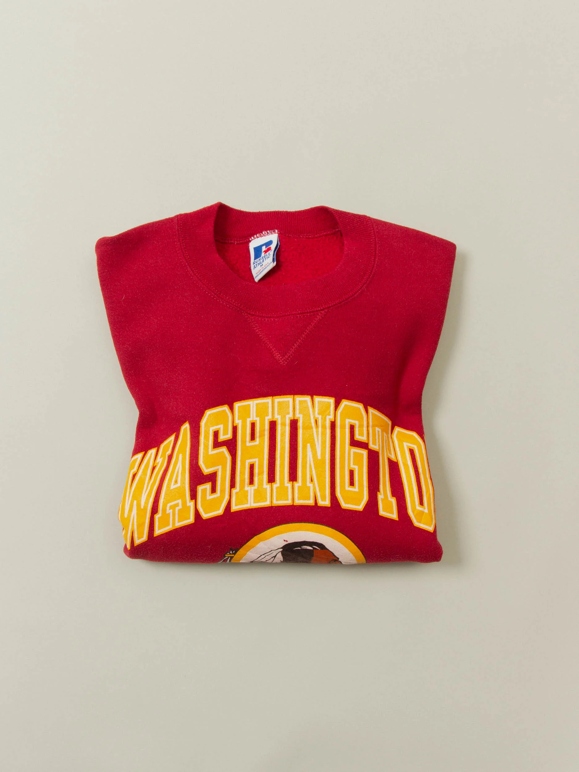Vtg 1990s Russell Athletics Redskins NFL Sweatshirt – Made in USA (M) - Image 6