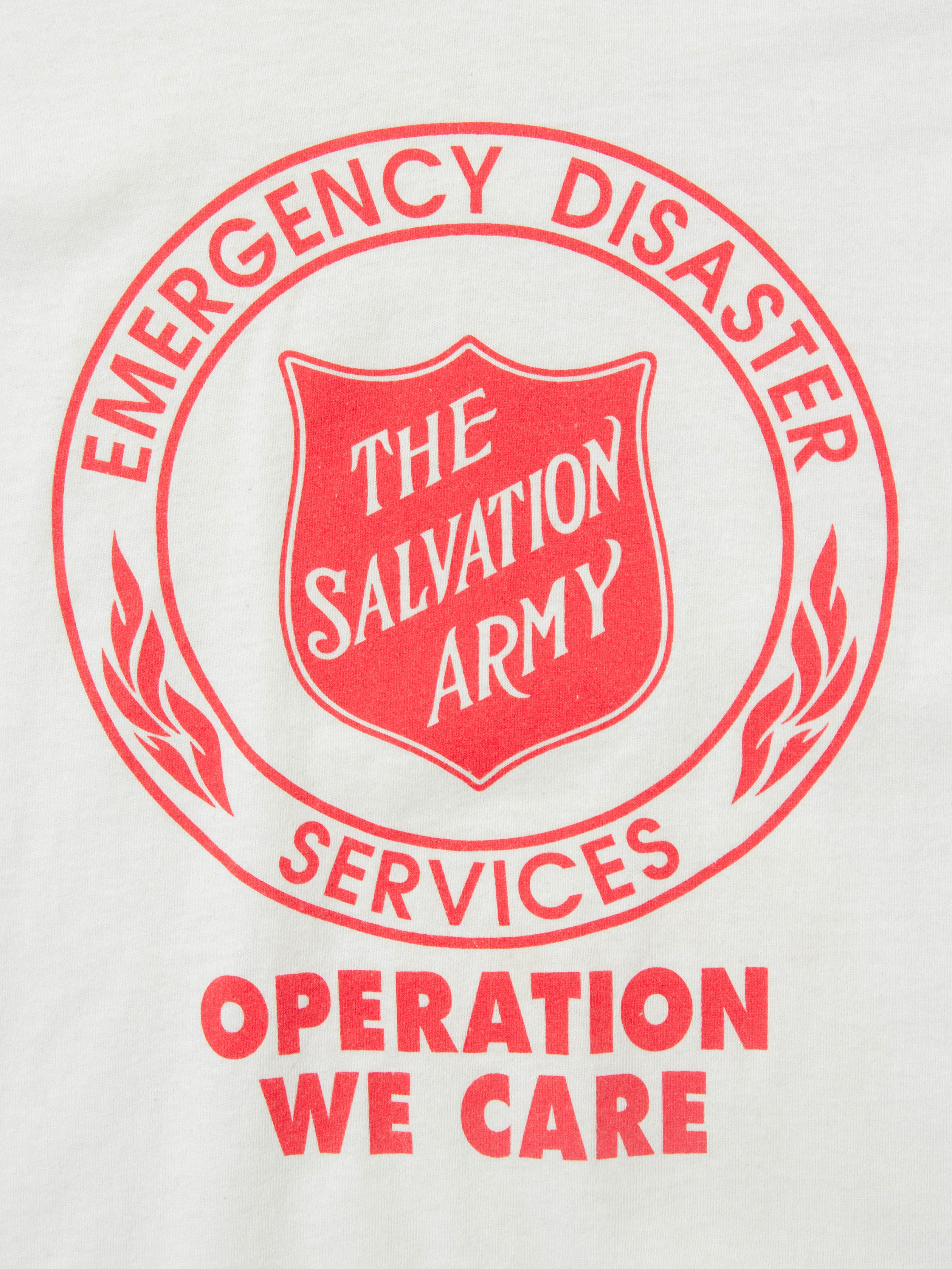Vtg 1990s Salvation Army Single Stitch Tee (L) - Image 3