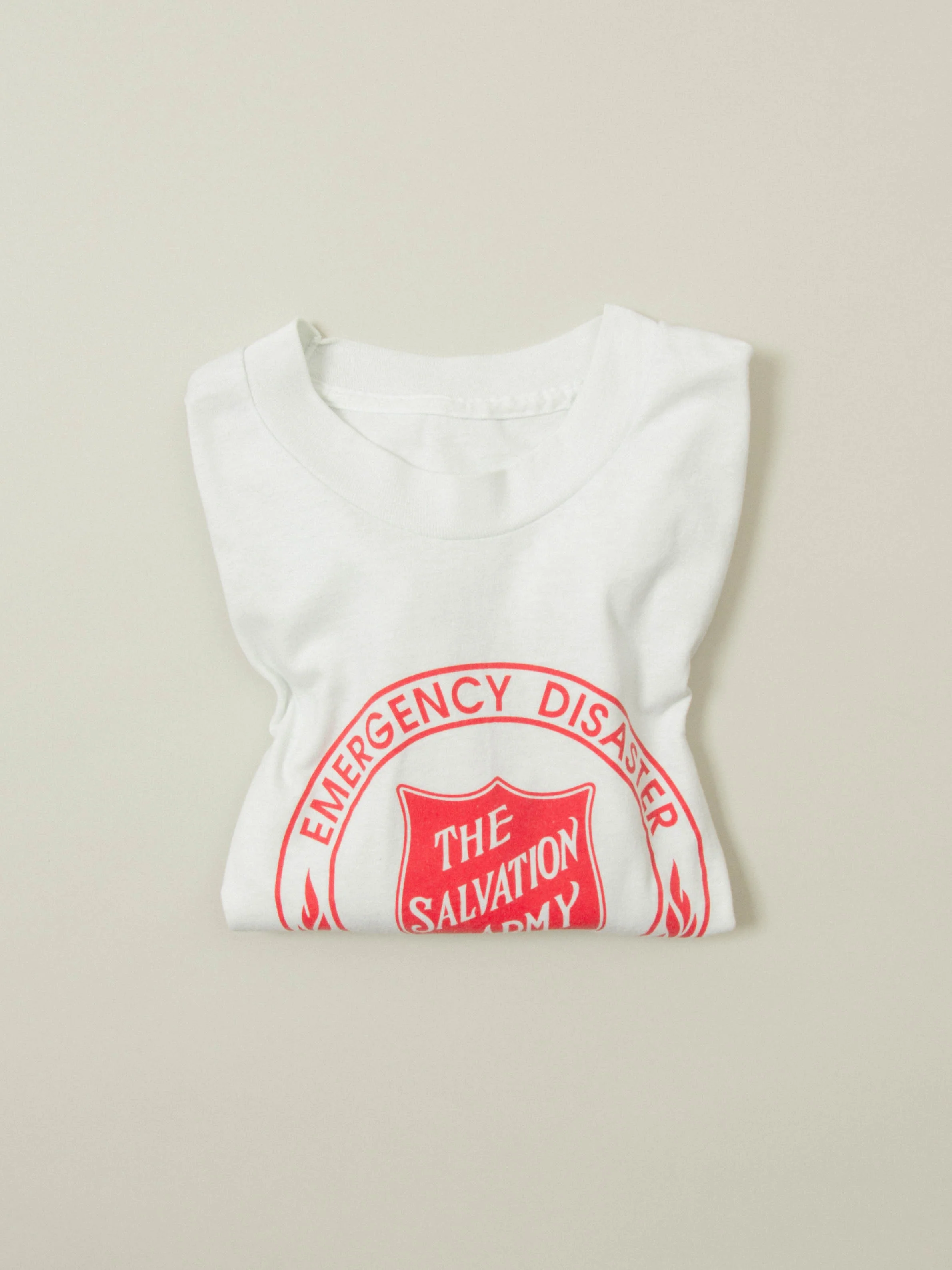 Vtg 1990s Salvation Army Single Stitch Tee (L) - Image 6