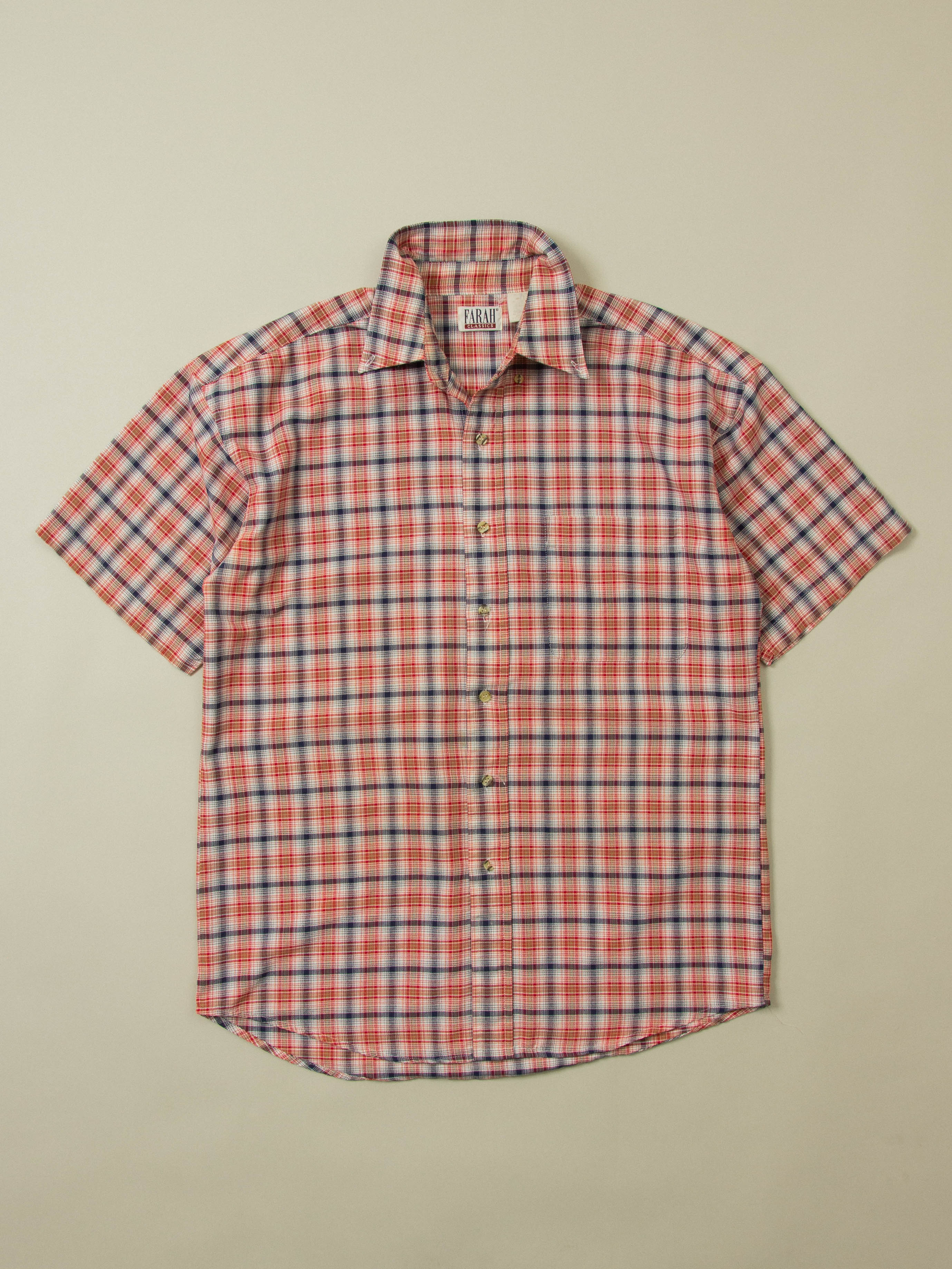 Vtg 1990s Short Sleeve Shirt (XL)
