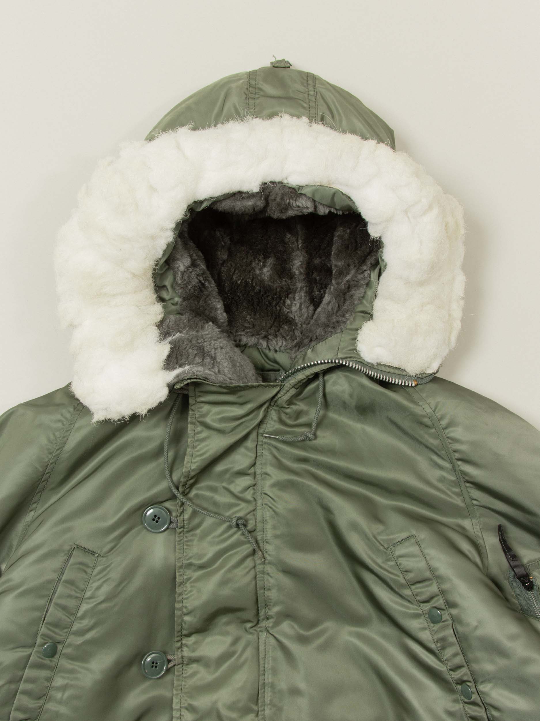 Vtg 1990s US Air Force N-3B Snorkel Parka (L) - Image 4