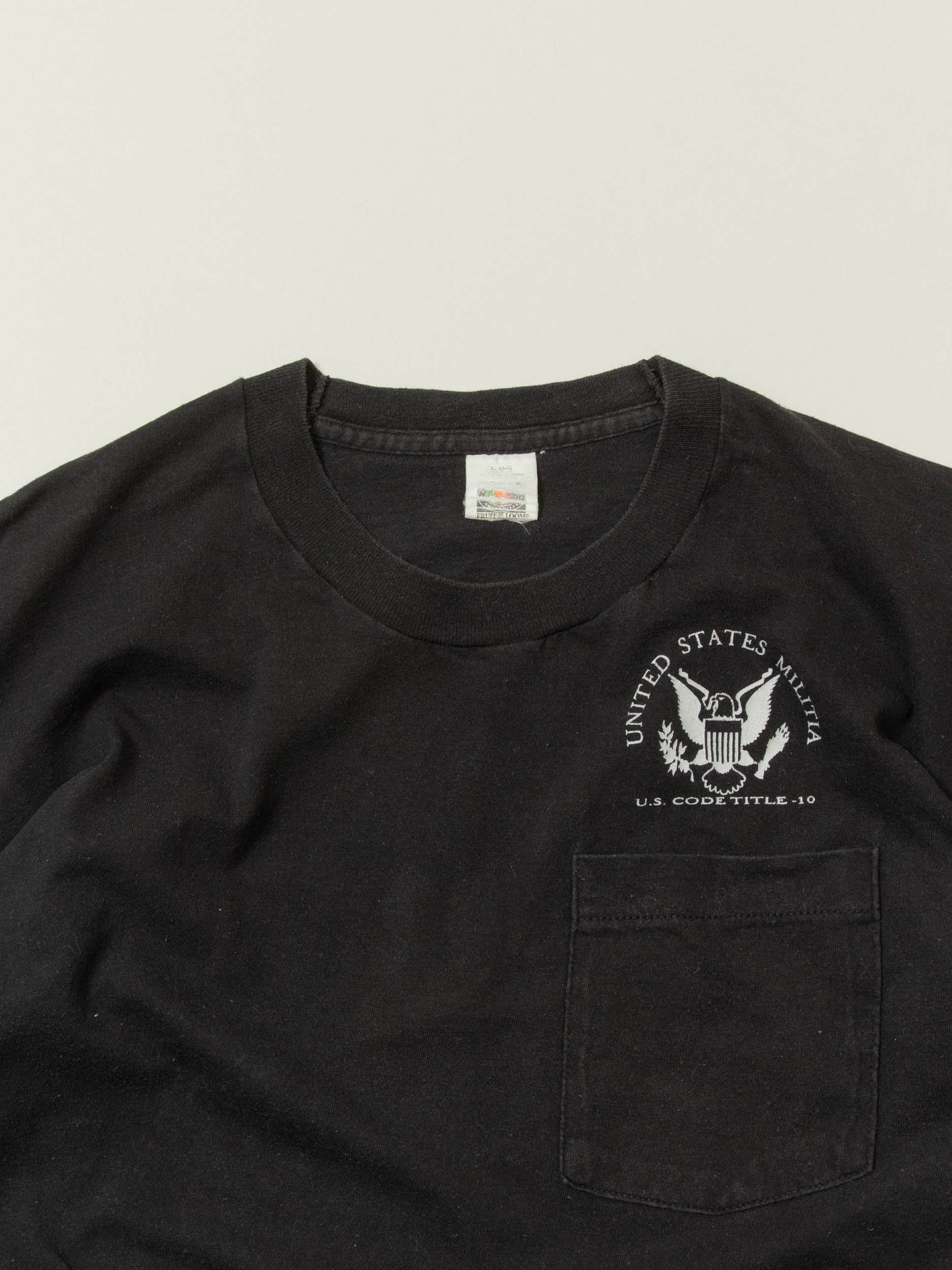Vtg 1990s US Army Single Stitch Tee - Made in USA (XL) - Image 4