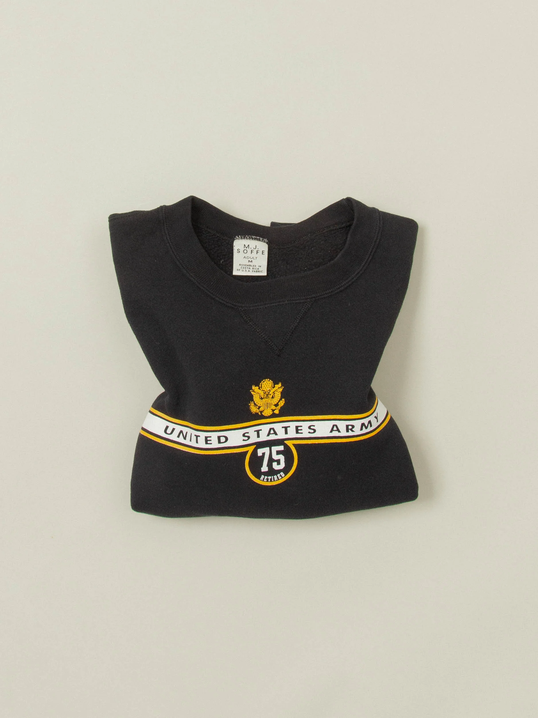 Vtg 1990s US Army Veteran Sweatshirt (M) - Image 6