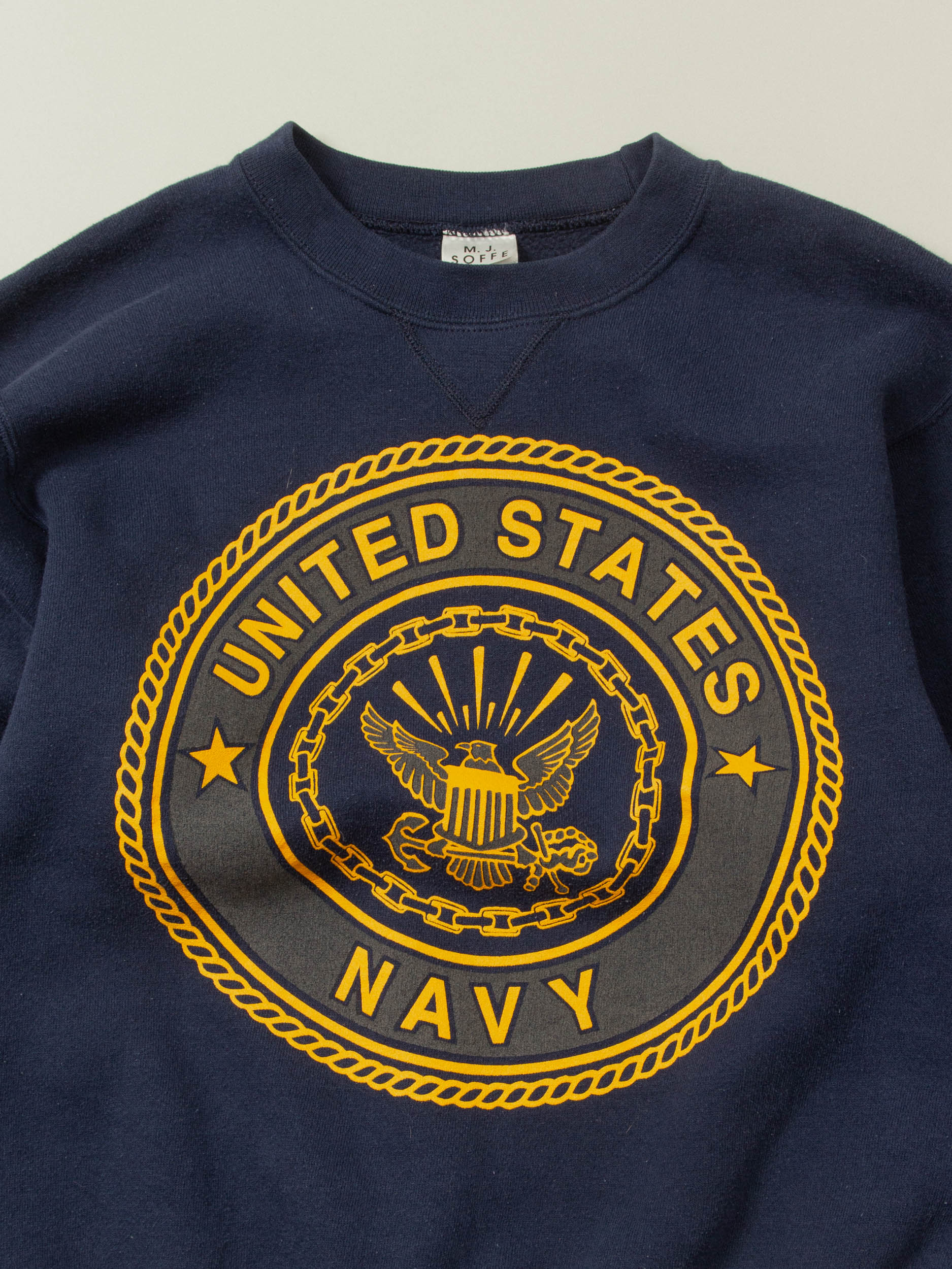 Vtg 1990s US Navy Sweatshirt - Made in USA - Image 3