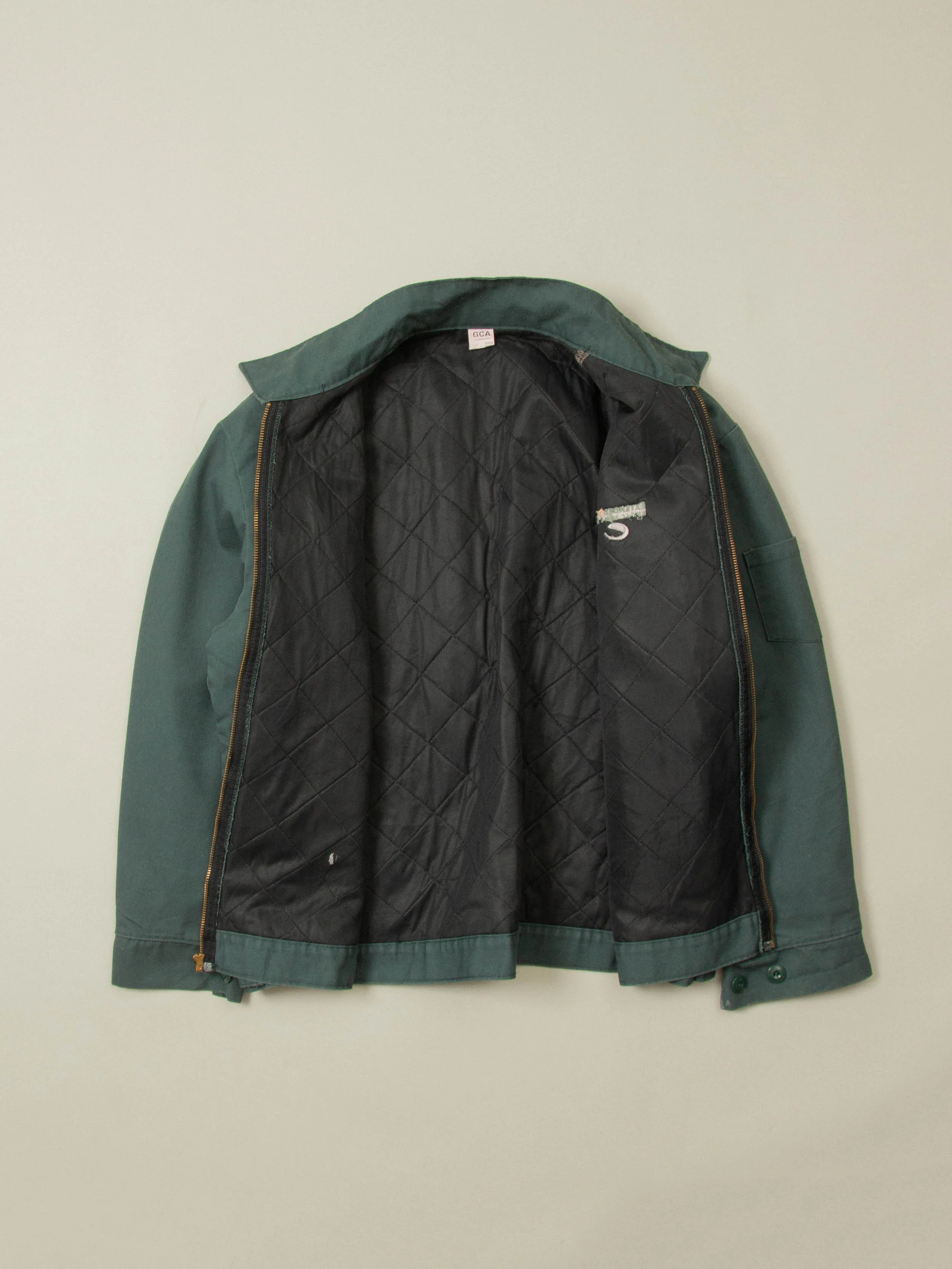 Vtg 1990s US Workwear Jacket - Made in USA (XL) - Image 4