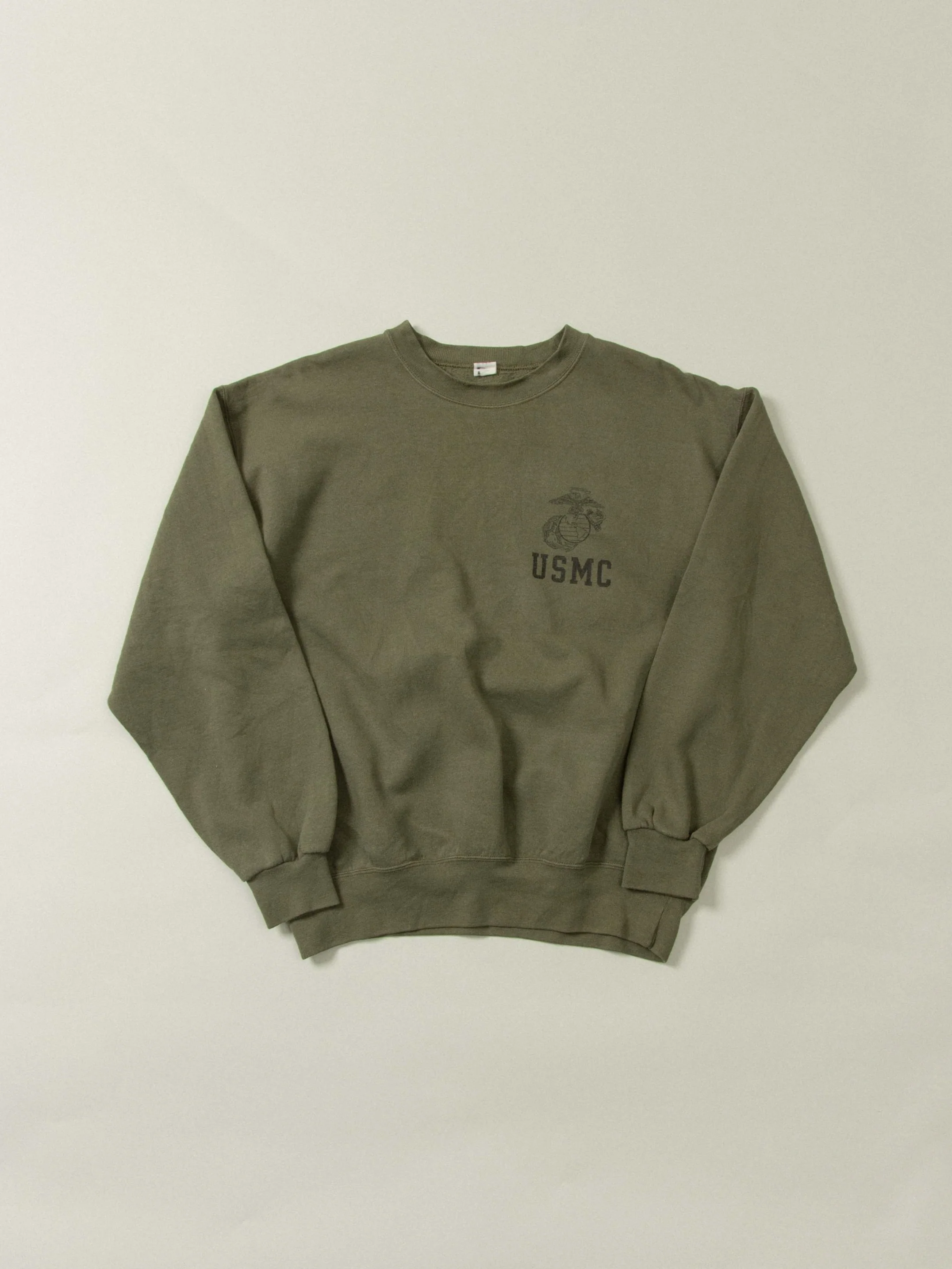 Vtg 1990s USMC Sports Sweatshirt - Made in USA - Image 3