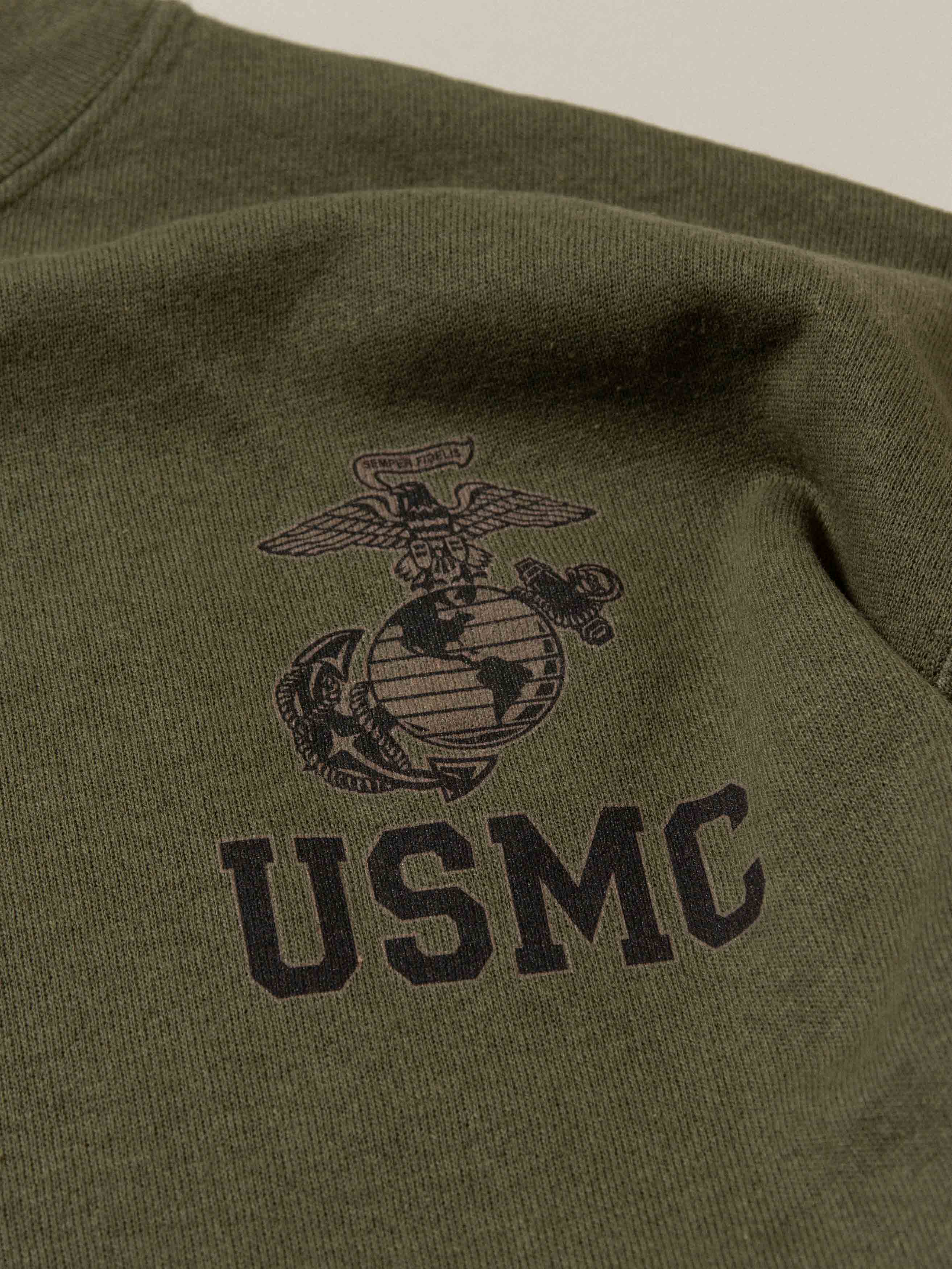 Vtg 1990s USMC Sports Sweatshirt - Made in USA - Image 4