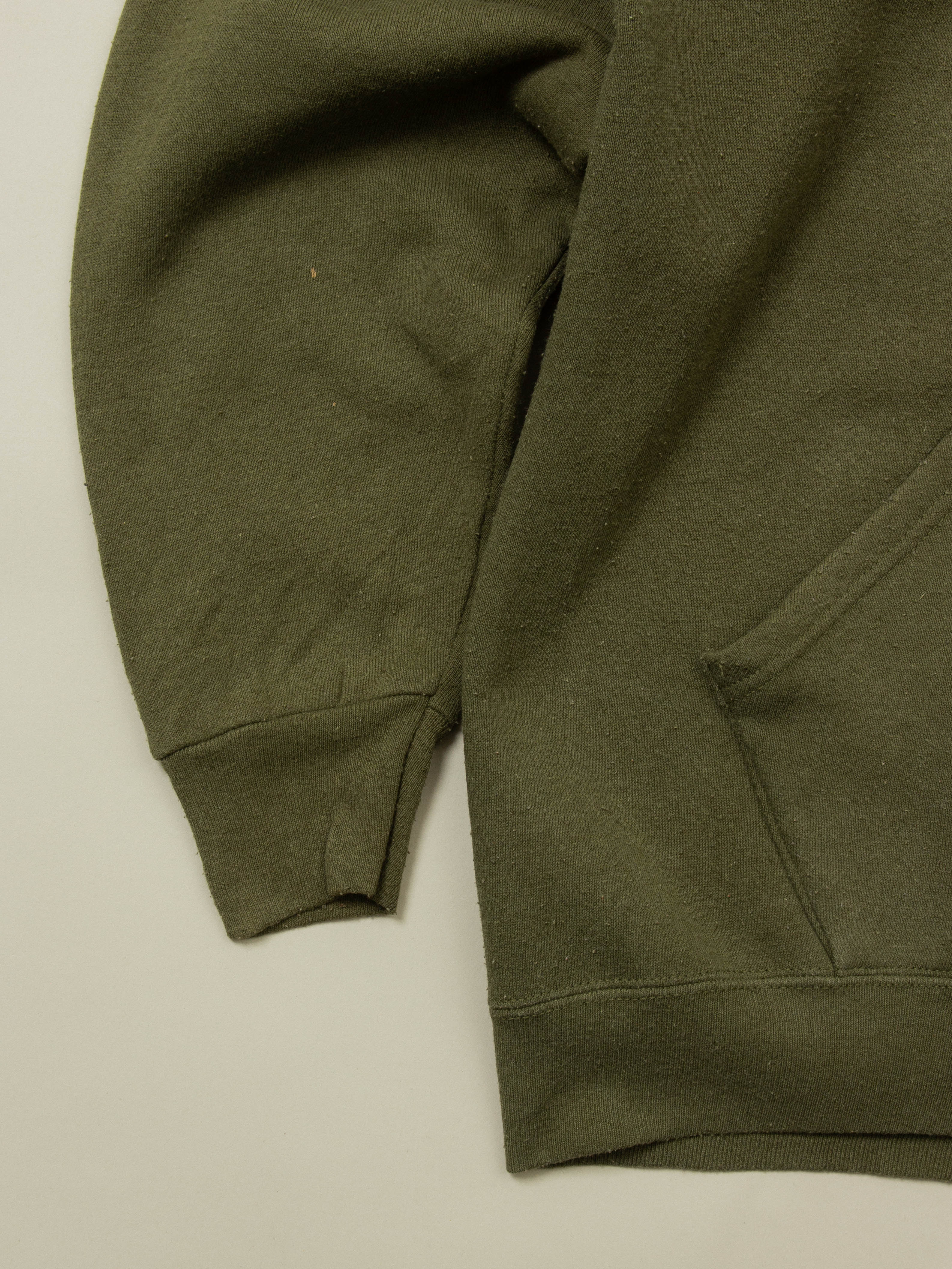 Vtg 1990s USMC Sports Zip-Up Hoodie (L) - Image 3