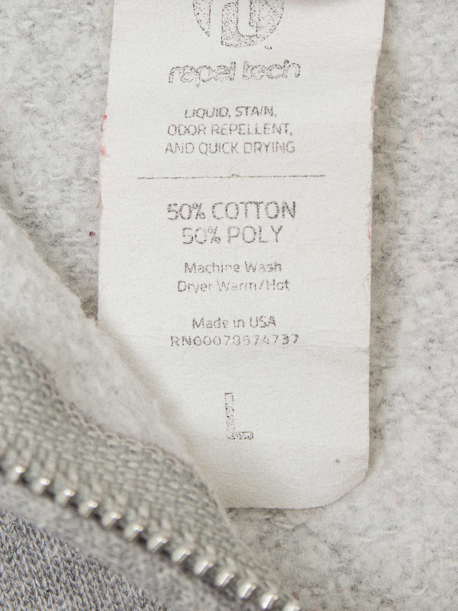 Vtg 1990s USMC Zip-Up Hoodie – Made in USA (L) - Image 5