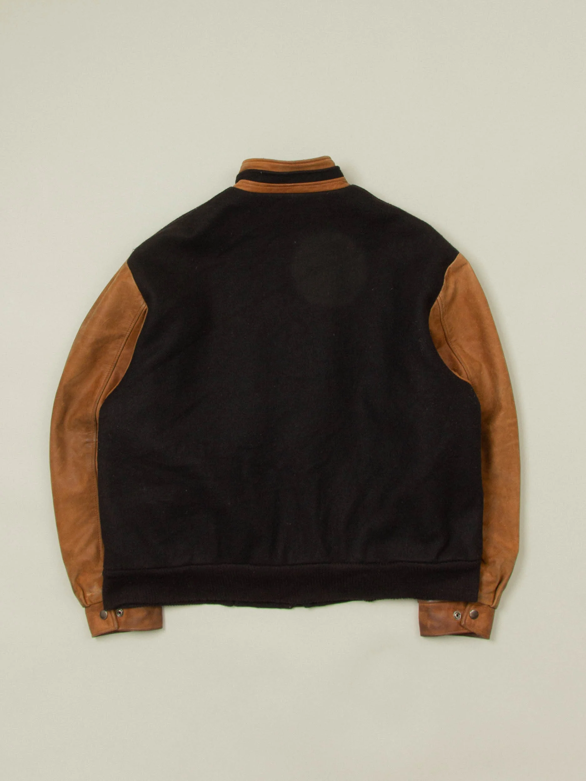 Vtg 1990s Varsity Wool Jacket – Made in Canada (XL) - Image 4