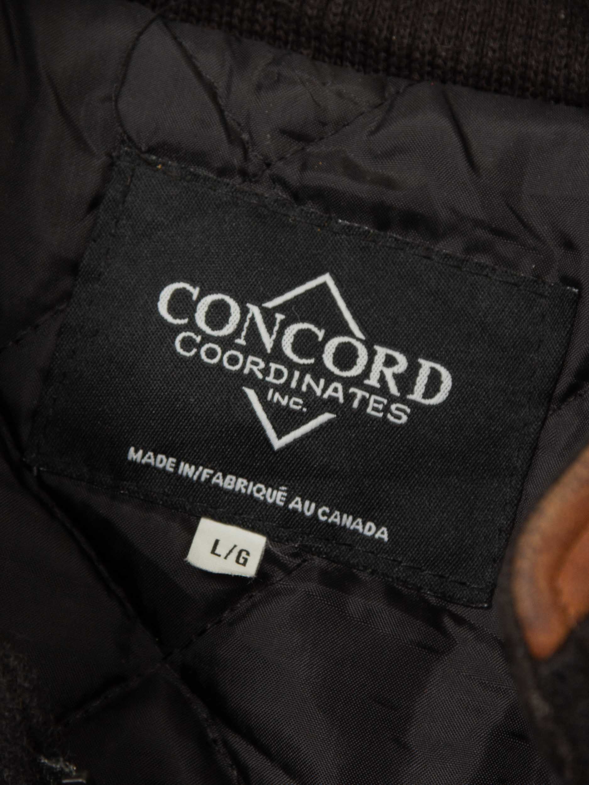 Vtg 1990s Varsity Wool Jacket – Made in Canada (XL) - Image 5