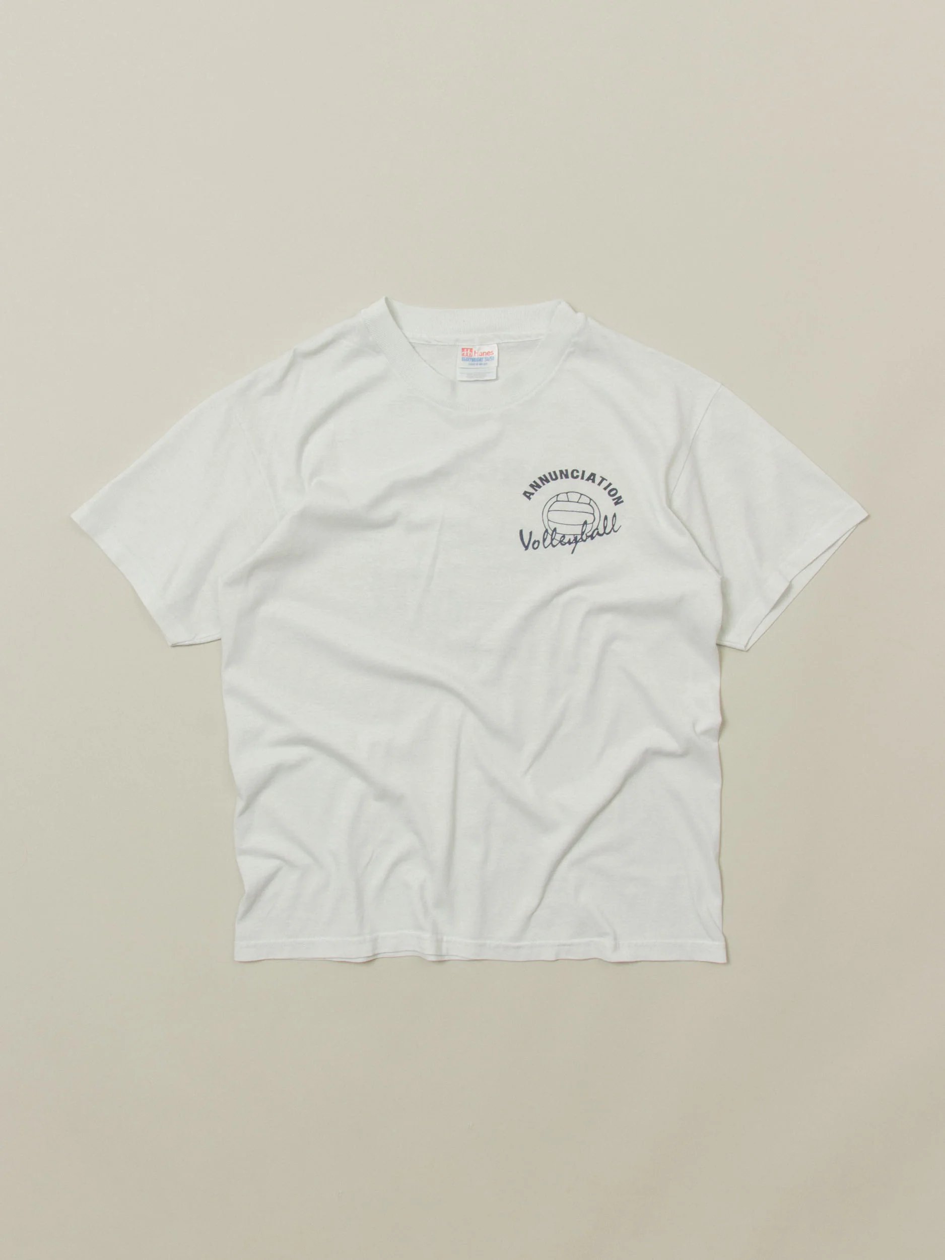 Vtg 1990s 'Volleyball' Single Stitch Tee – Made in USA (M) - Image 2