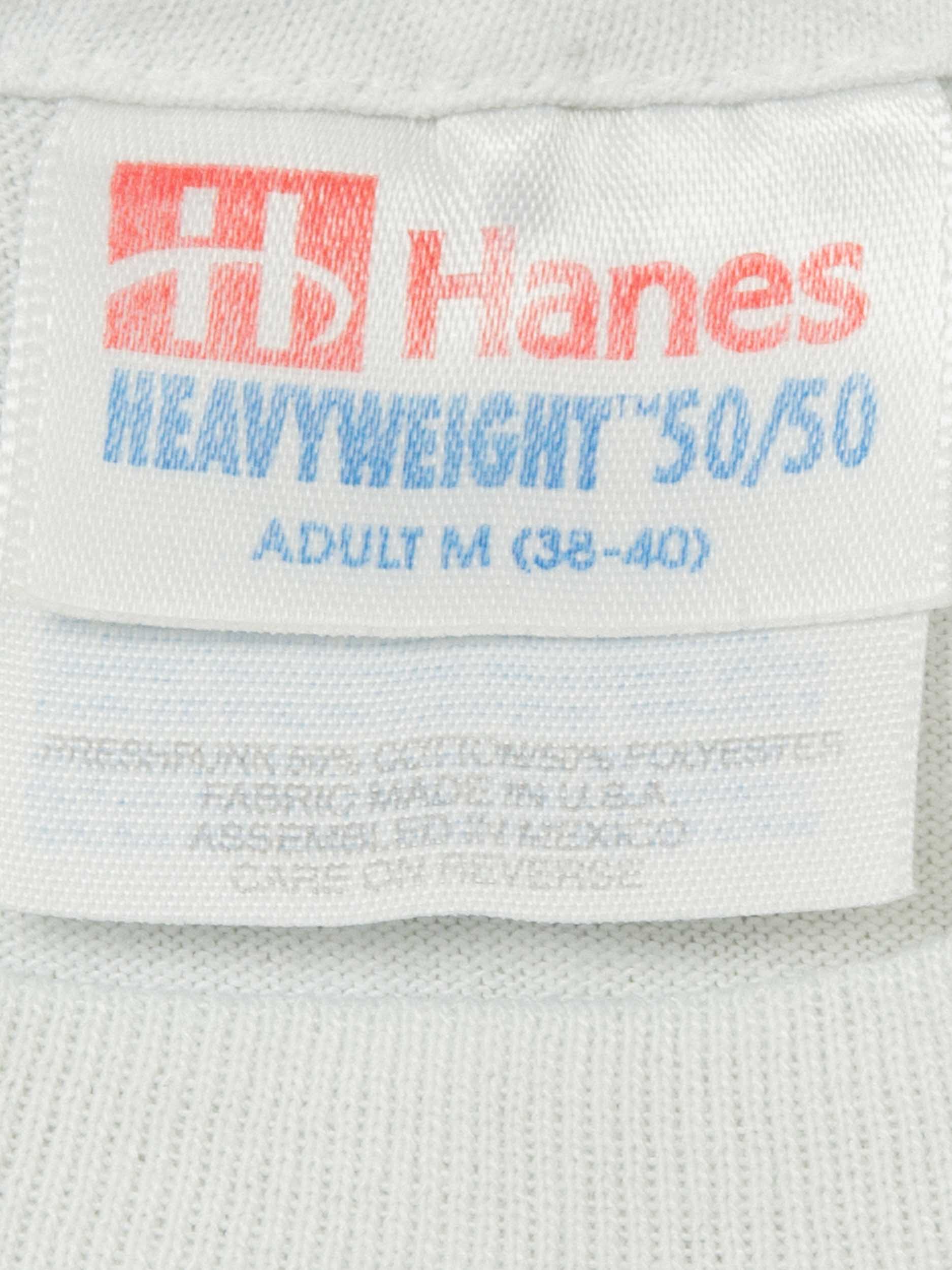 Vtg 1990s 'Volleyball' Single Stitch Tee – Made in USA (M) - Image 3