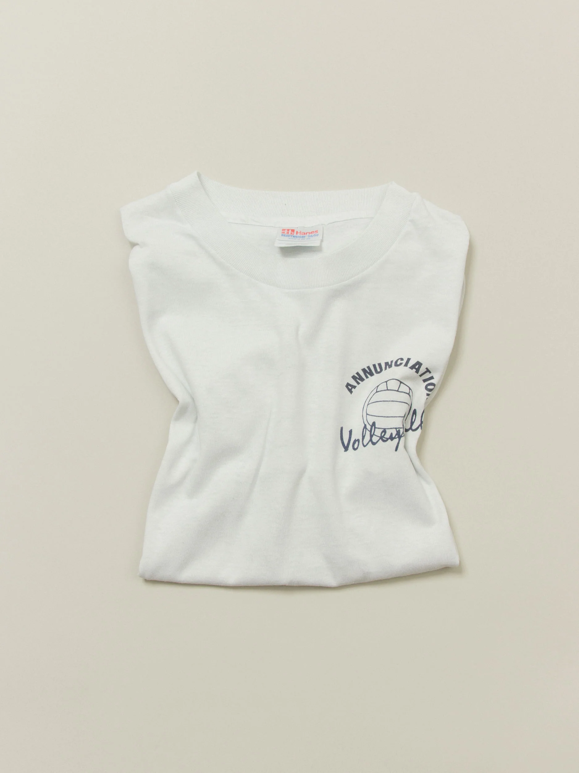 Vtg 1990s 'Volleyball' Single Stitch Tee – Made in USA (M) - Image 6