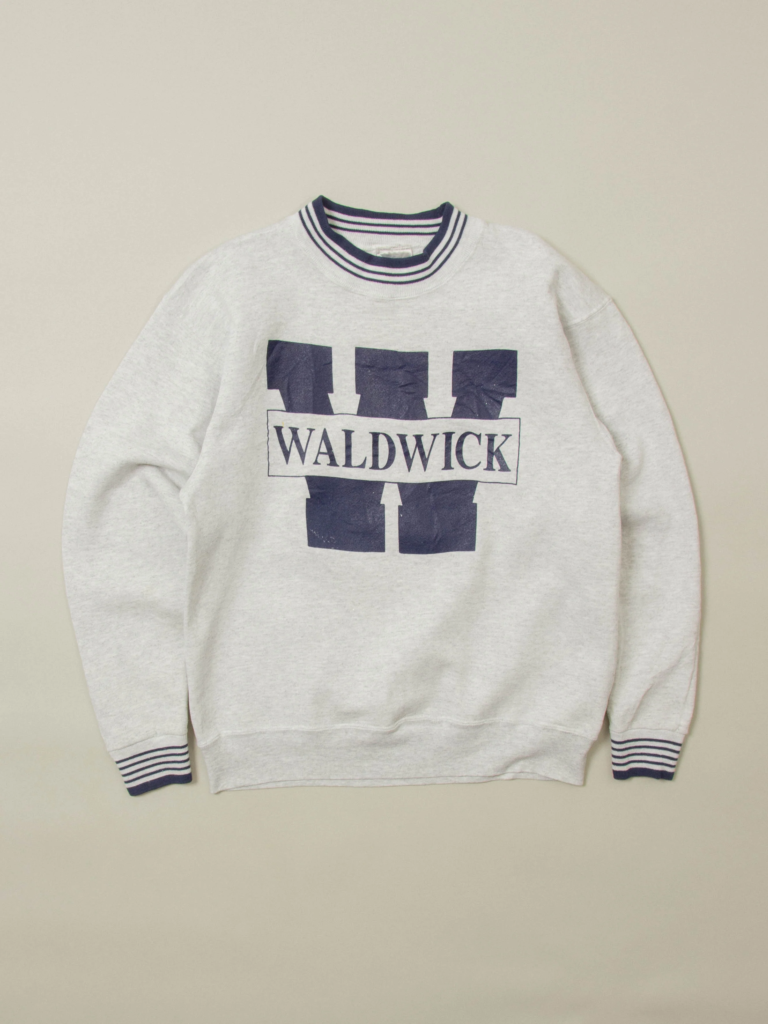 Vtg 1990s Waldwick Heavyweight Sweatshirt - Made in USA (M)