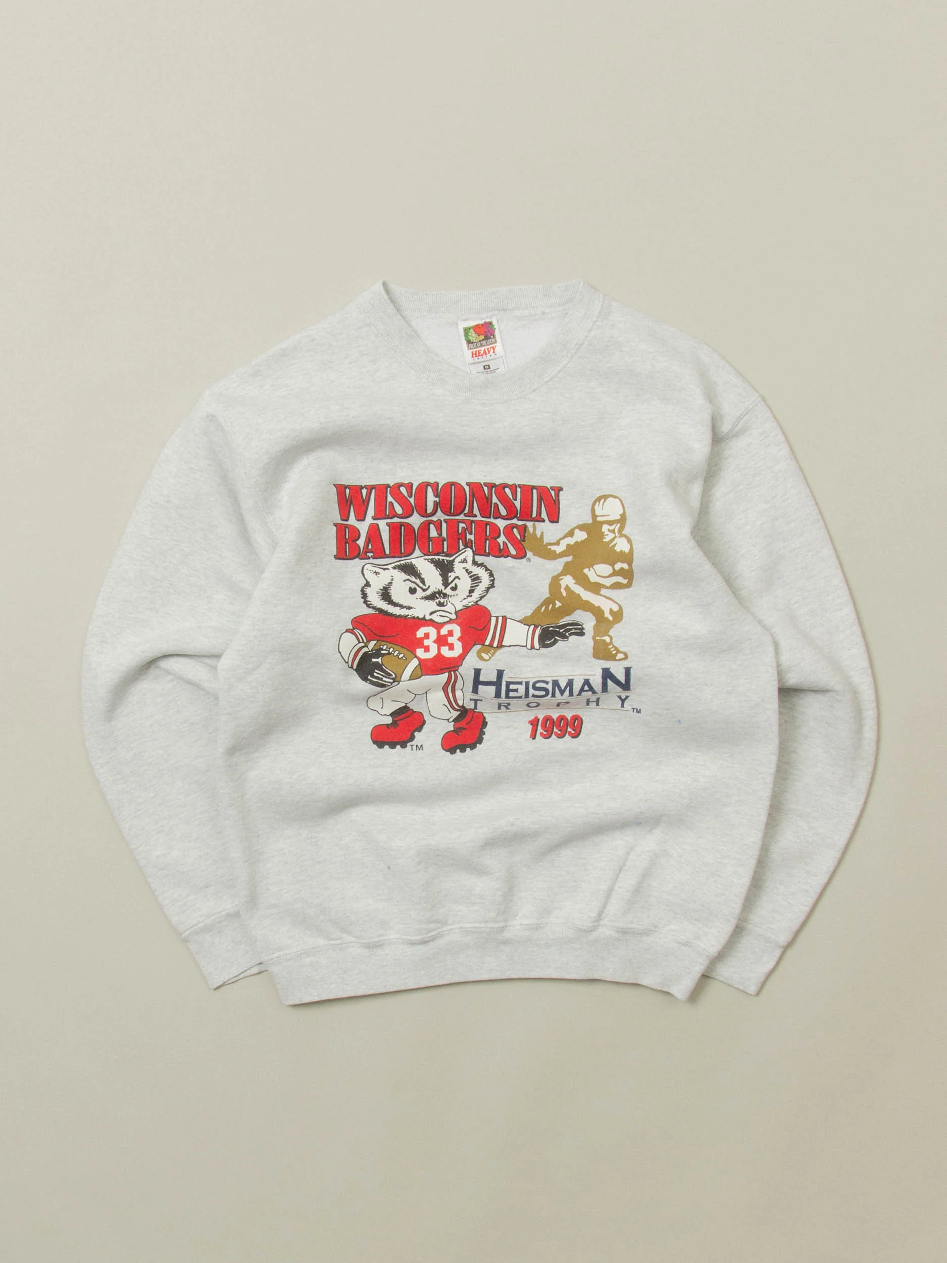 Vtg 1990s 'Wisconsin Badgers' Sweatshirt (M)