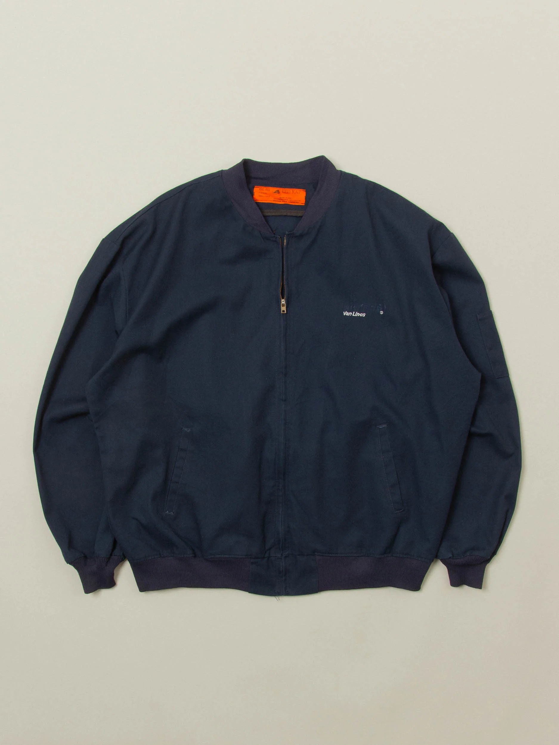 Vtg 1990s Workwear Bomber Jacket - Made in USA (XXL)