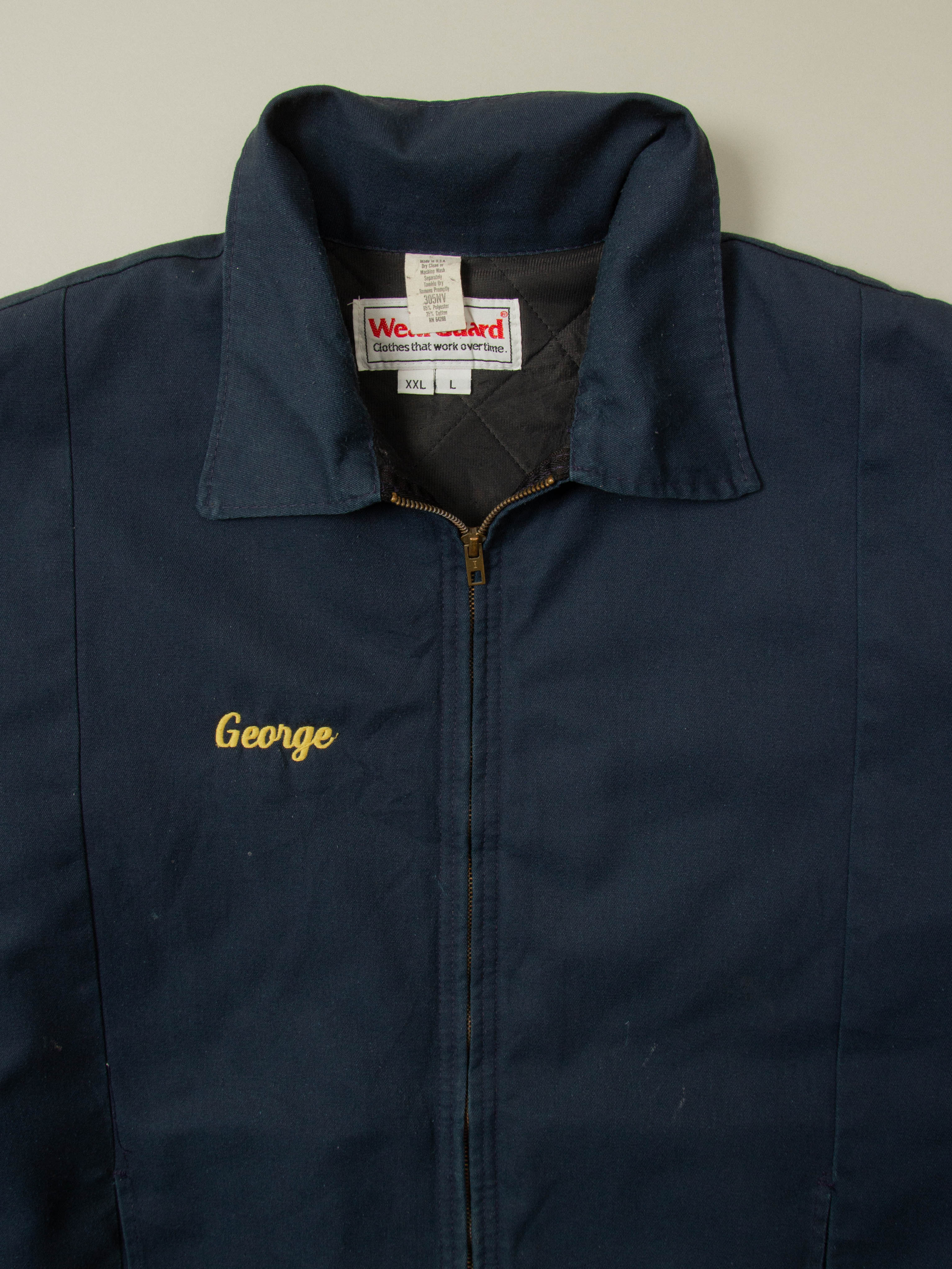 Vtg 1990s Workwear Jacket - Made in USA (XXL) - Image 3