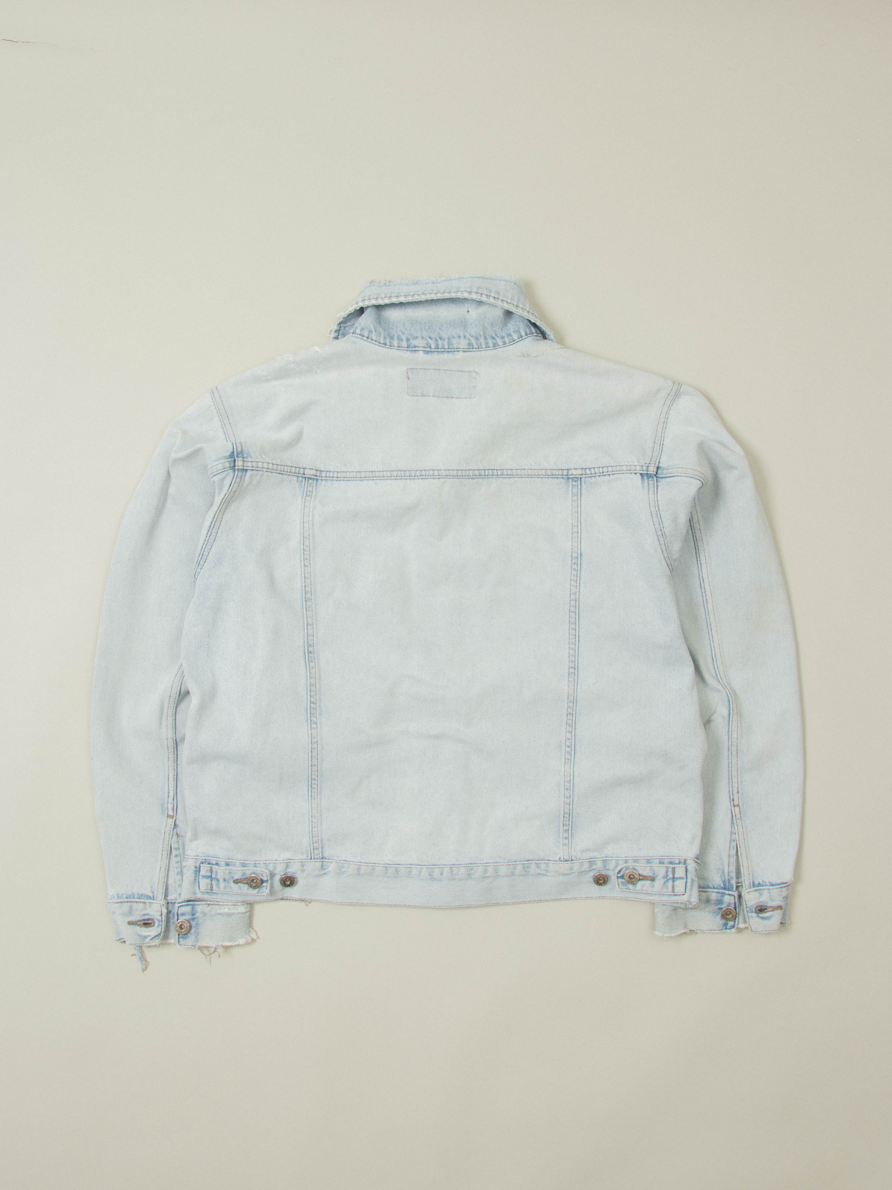 Vtg 1990s Wrangler Denim Trucker Jacket (L) - Image 4